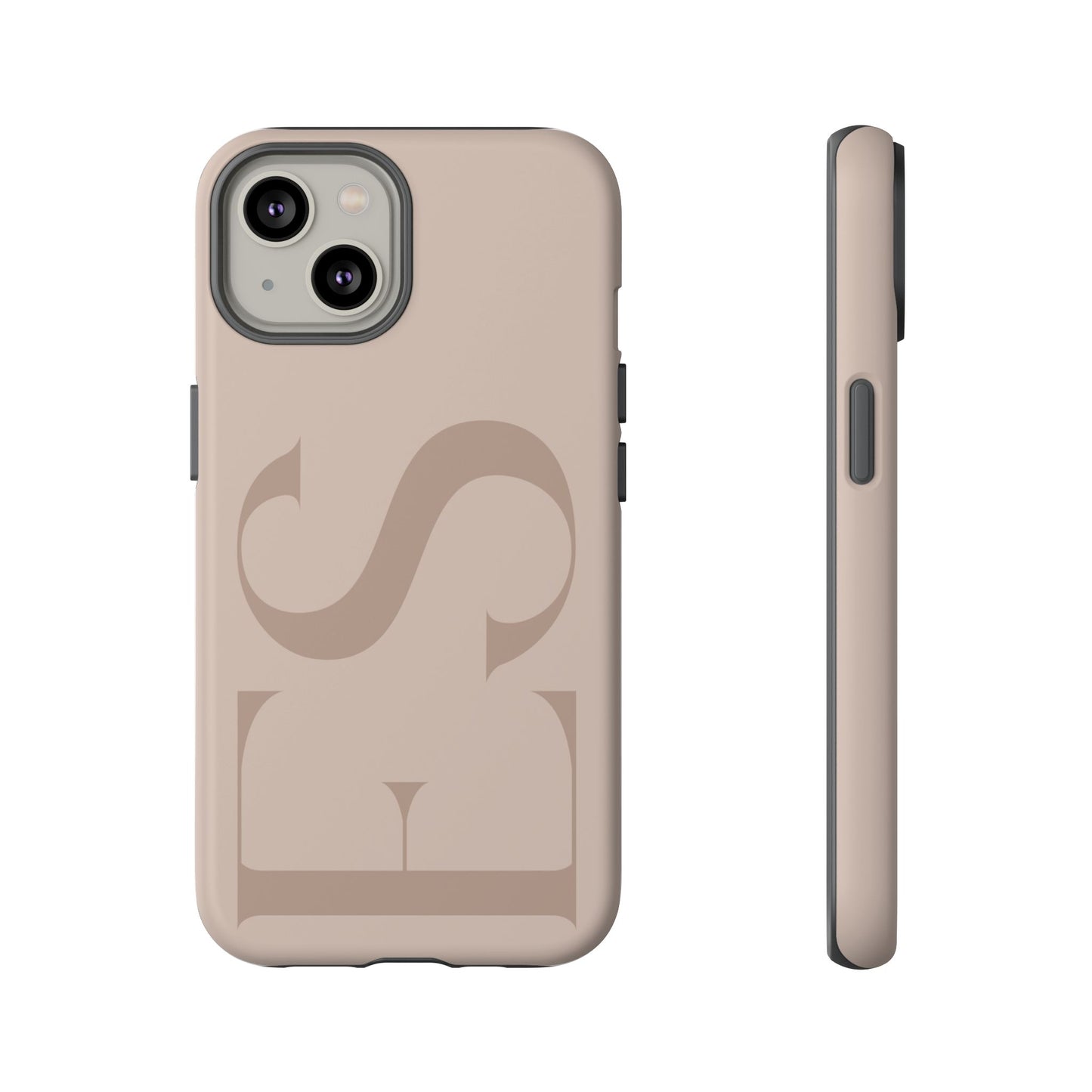 Latte Custom Initials Phone Case