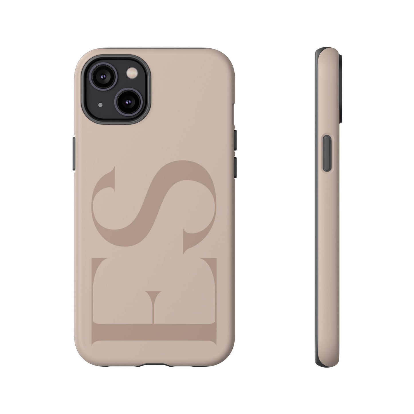 Latte Custom Initials Phone Case