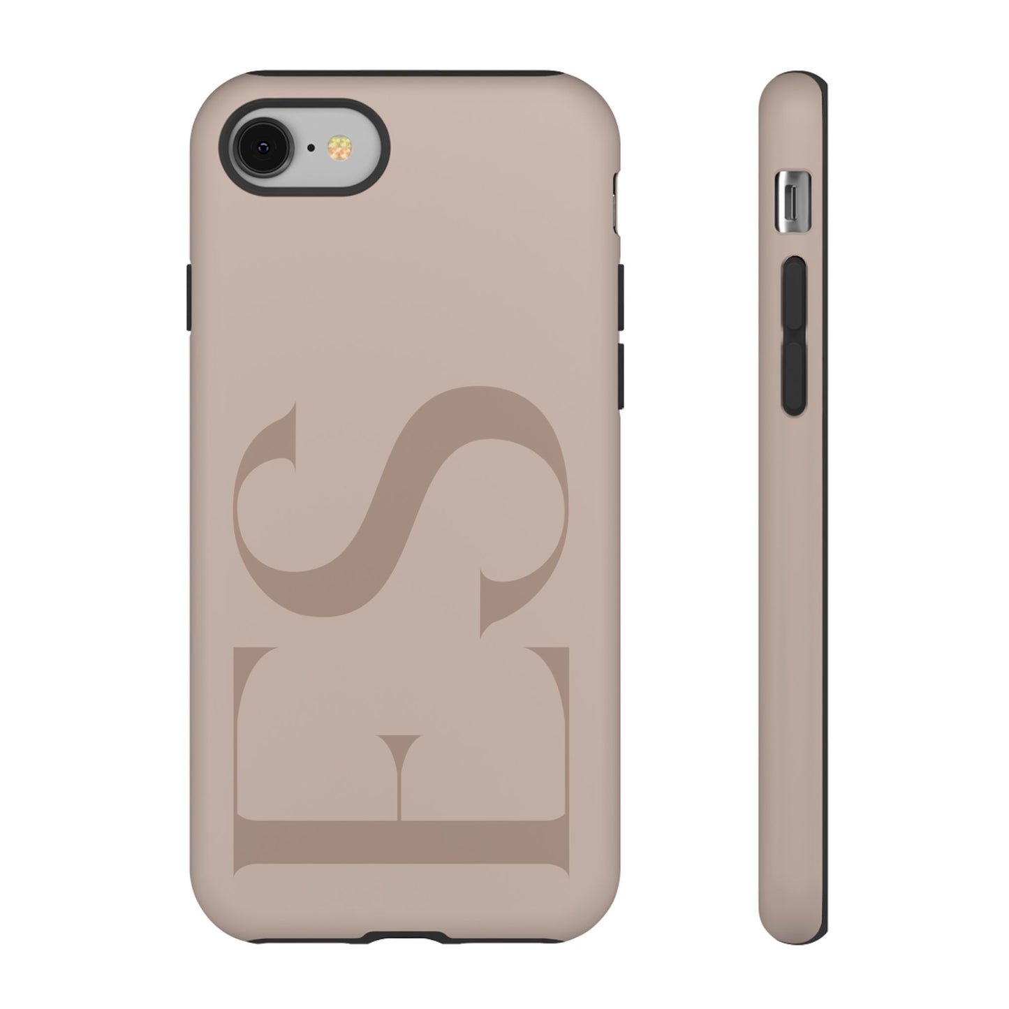 Latte Custom Initials Phone Case