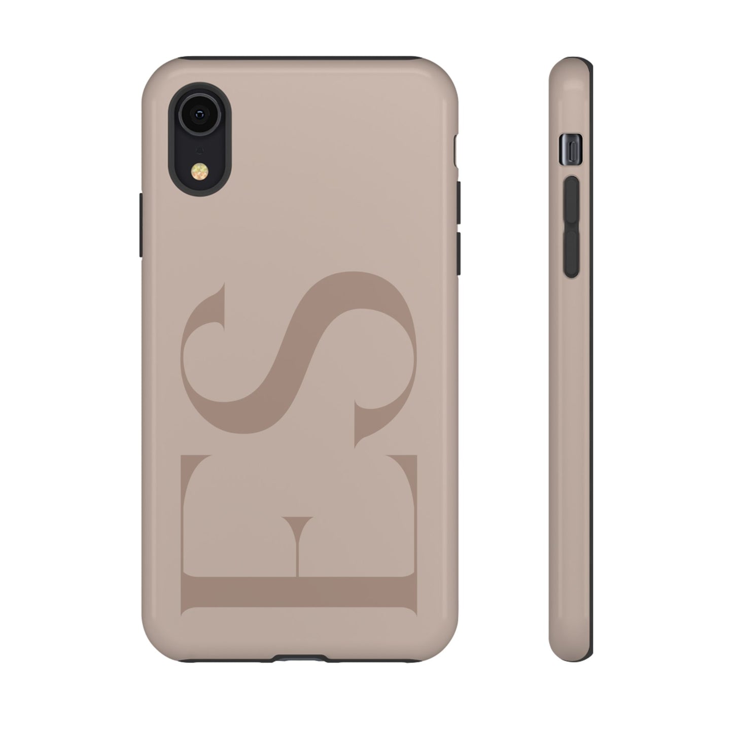 Latte Custom Initials Phone Case