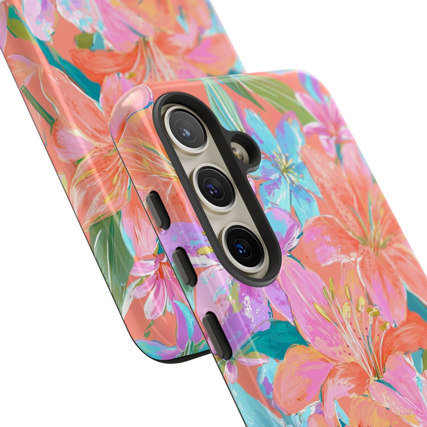 Coral Floral Burst