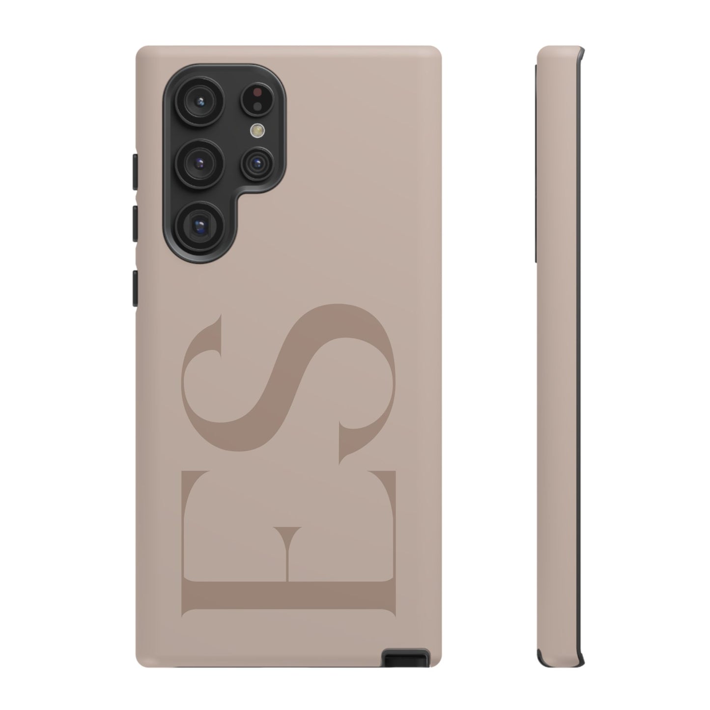 Latte Custom Initials Phone Case