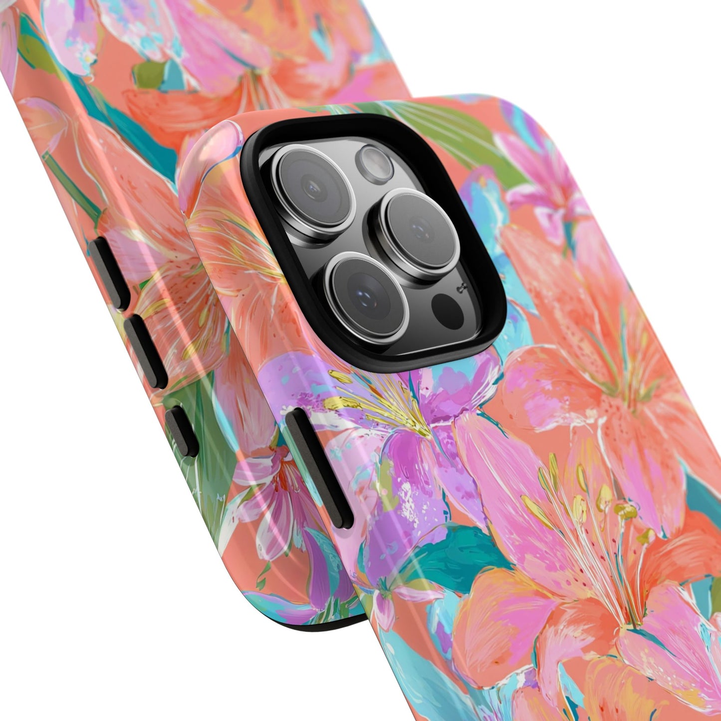 Coral Floral Burst