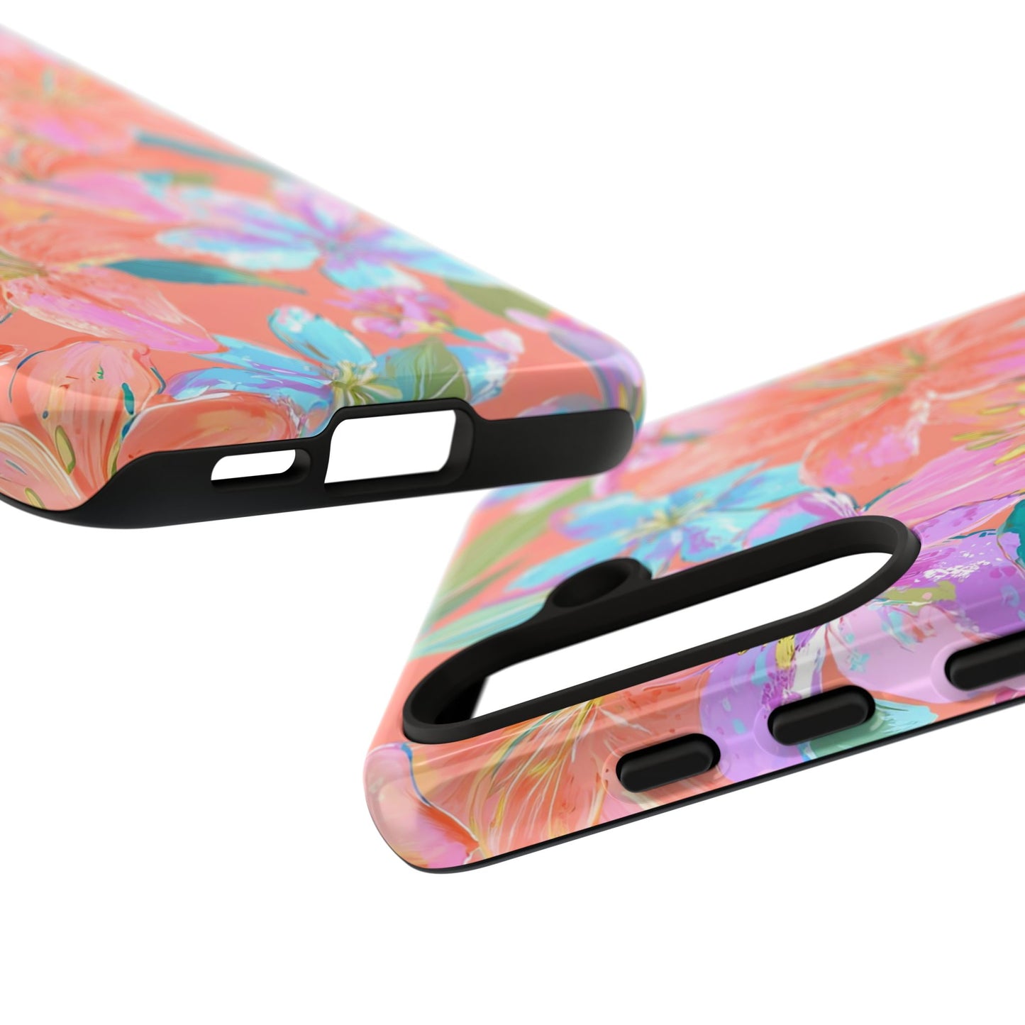 Coral Floral Burst