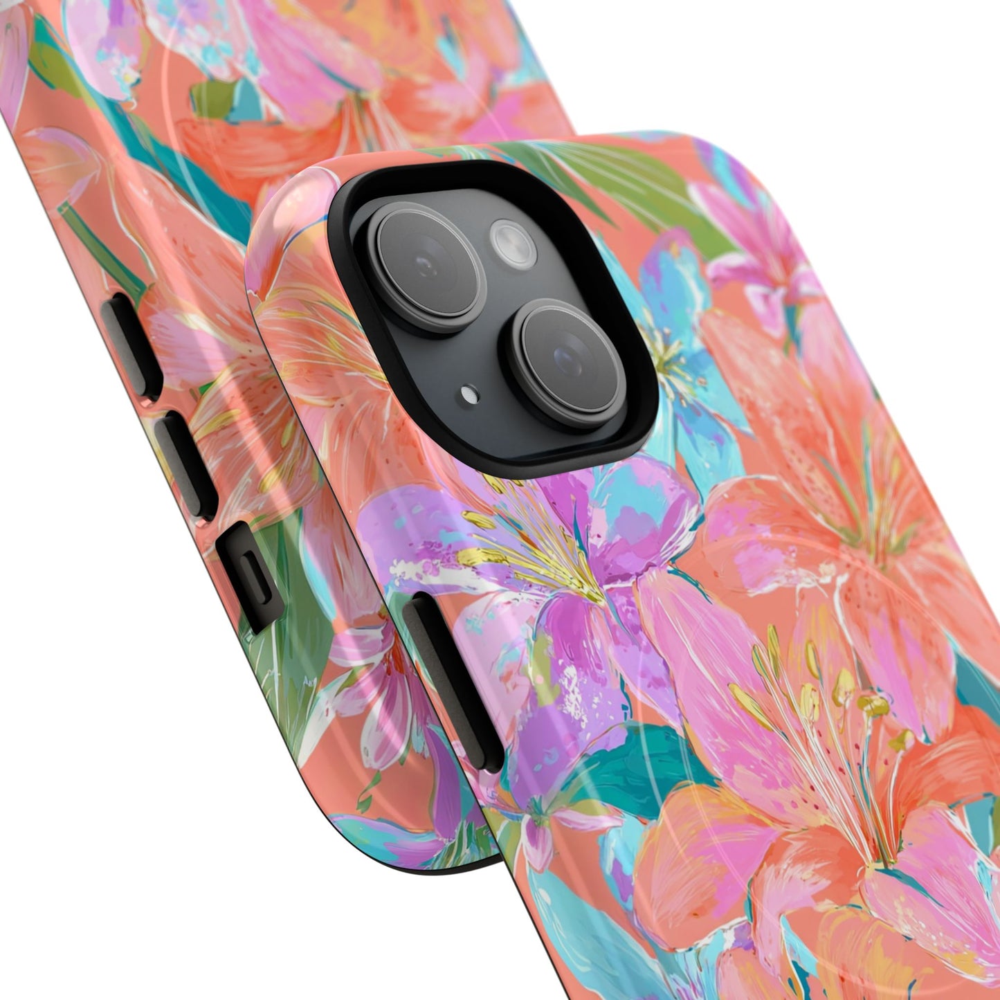 Coral Floral Burst - MagSafe