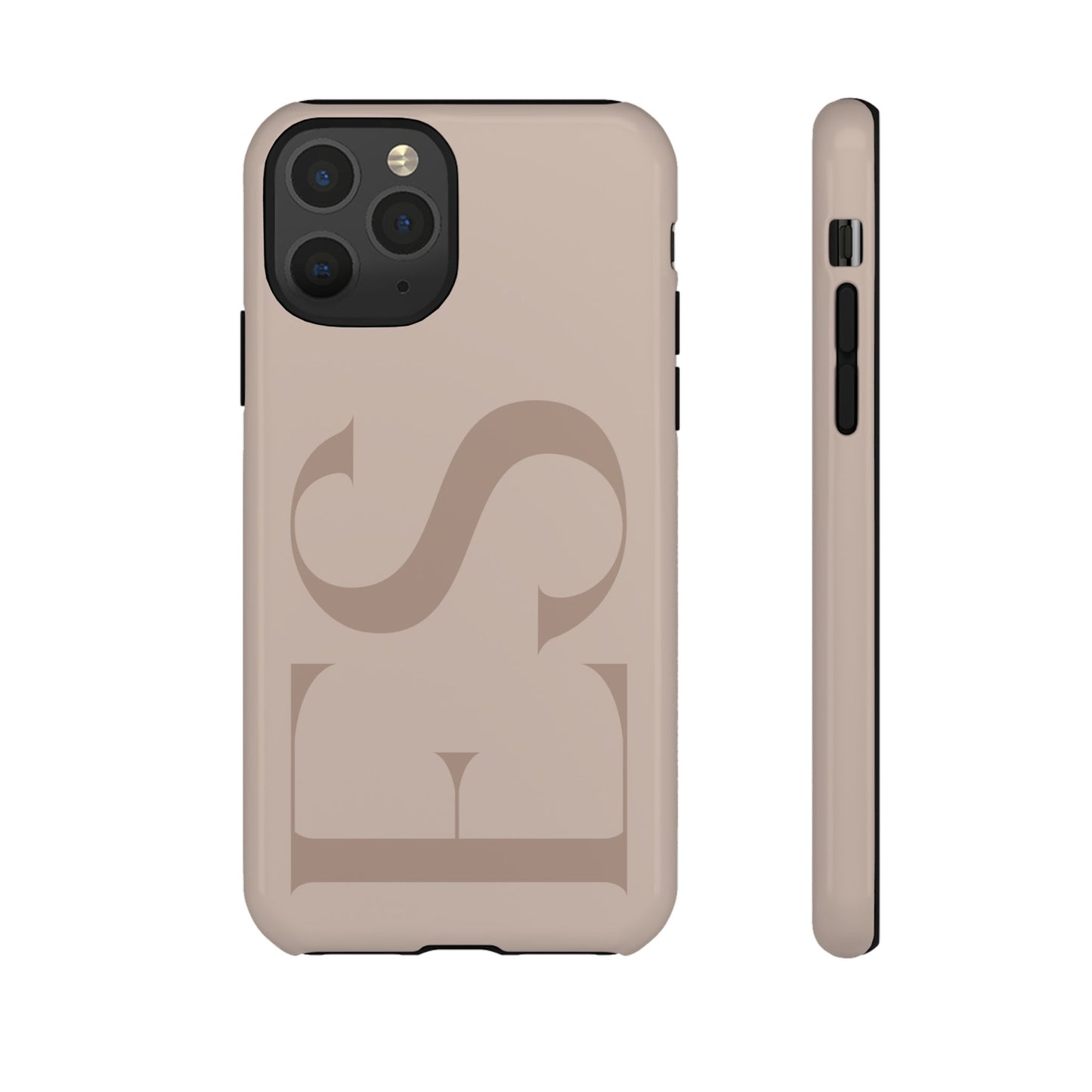 Latte Custom Initials Phone Case
