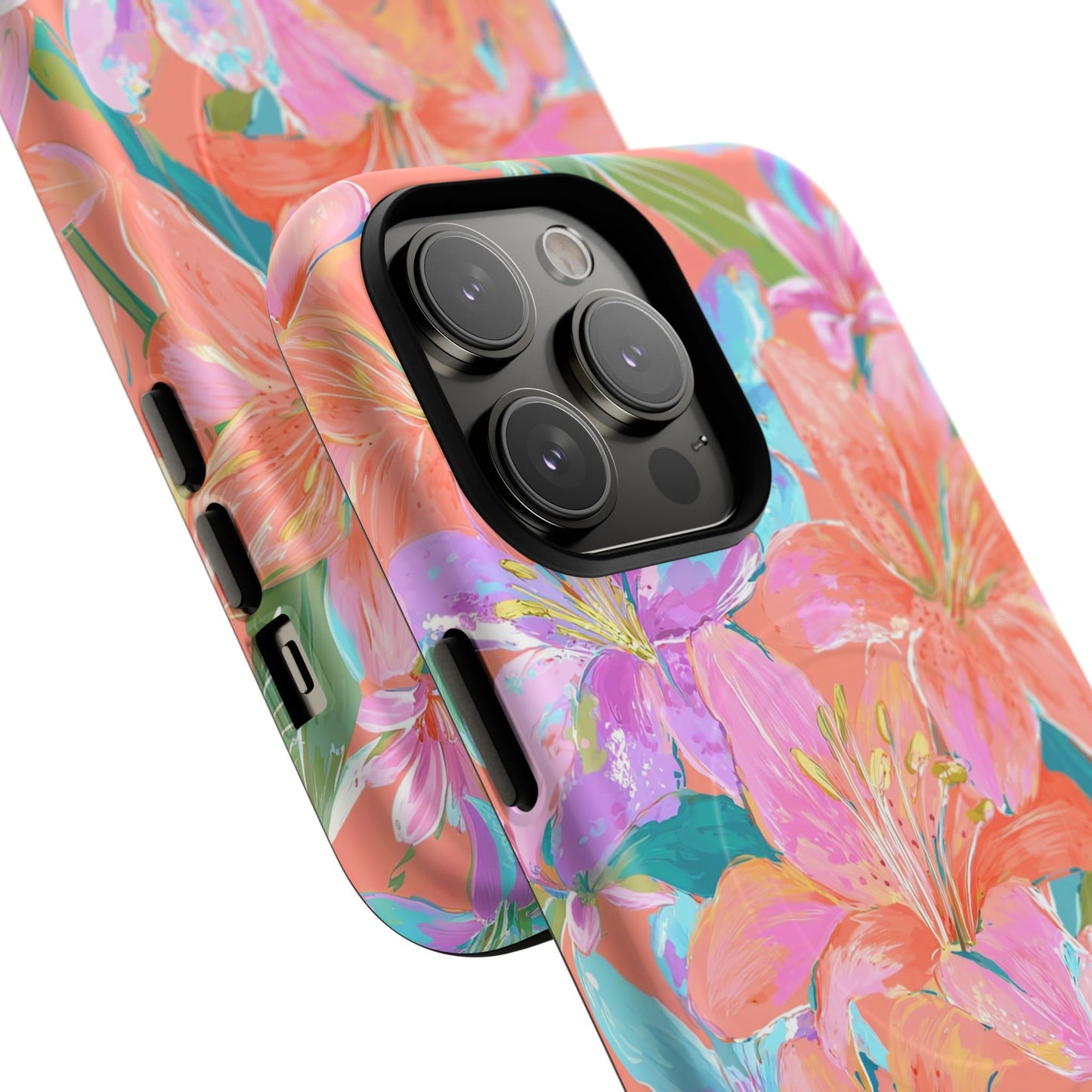 Coral Floral Burst - MagSafe