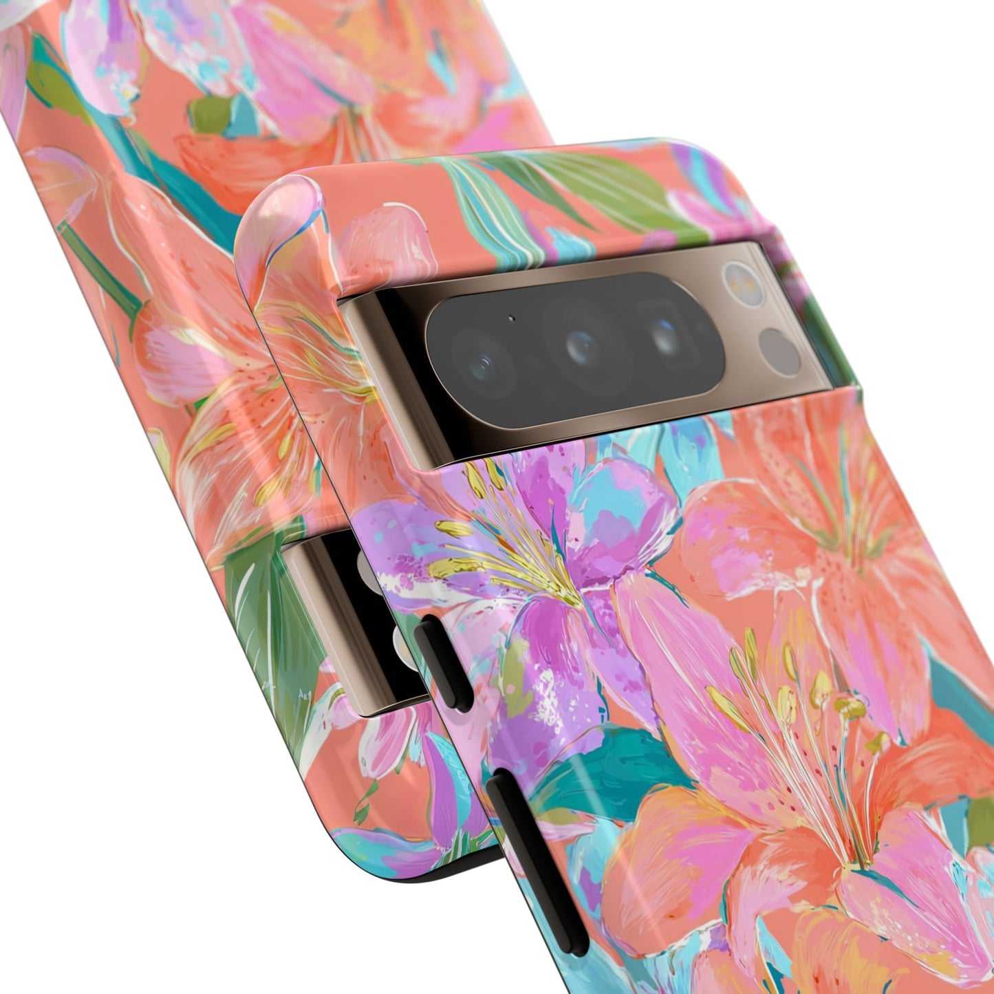 Coral Floral Burst