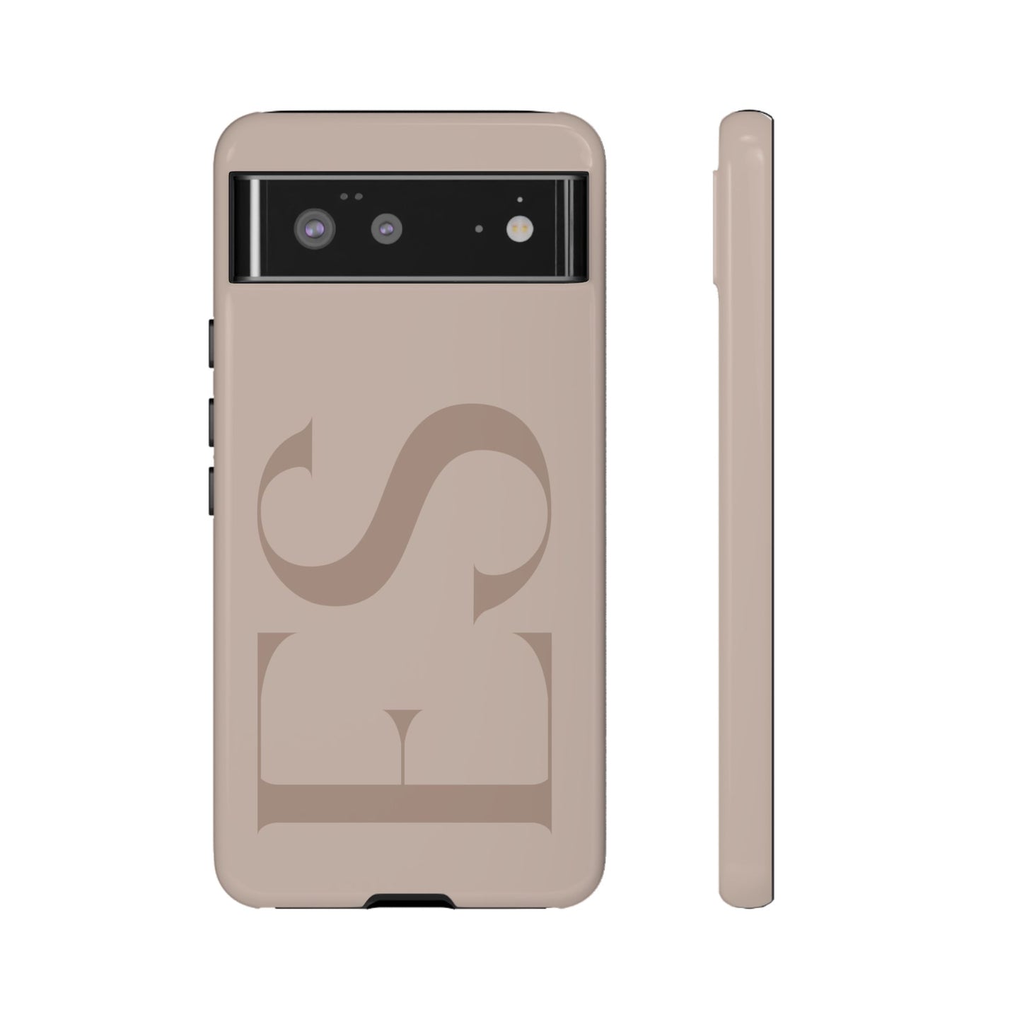 Latte Custom Initials Phone Case