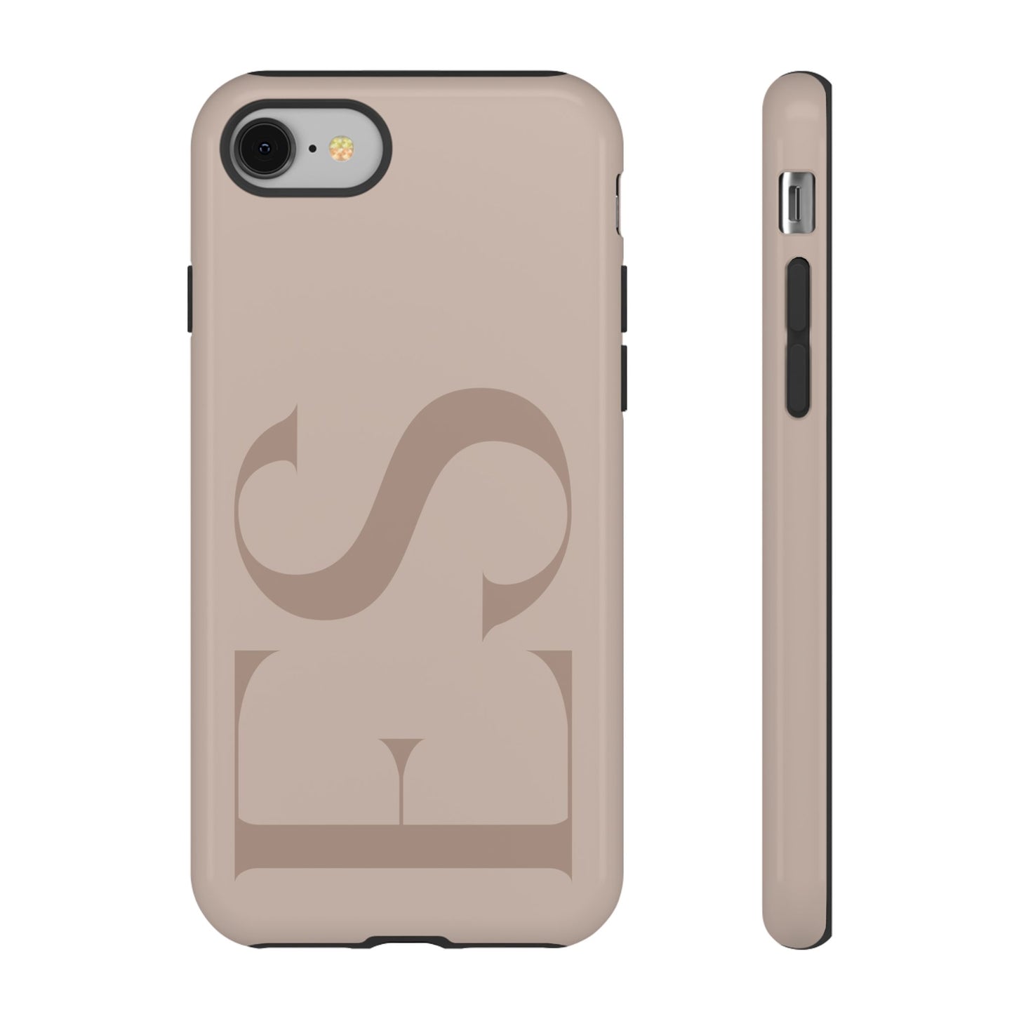 Latte Custom Initials Phone Case
