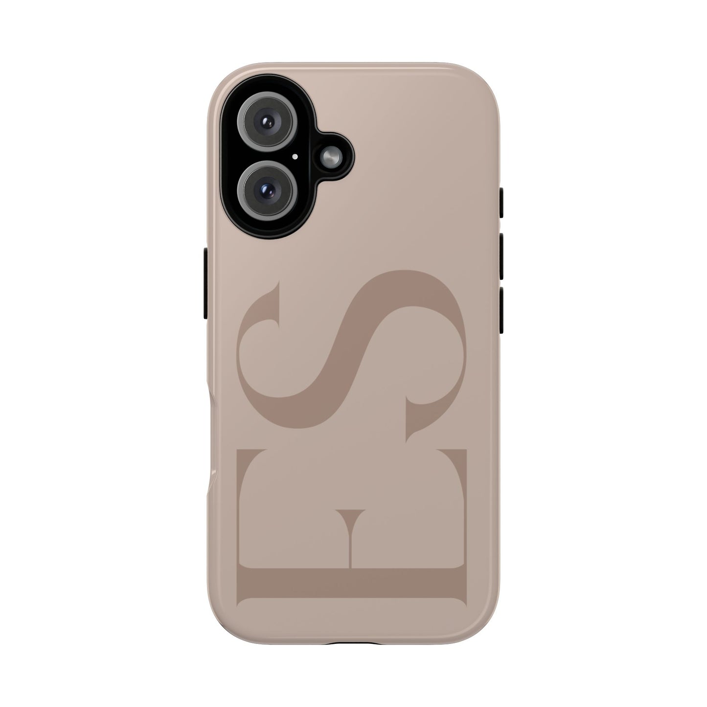 Latte Custom Initials Phone Case