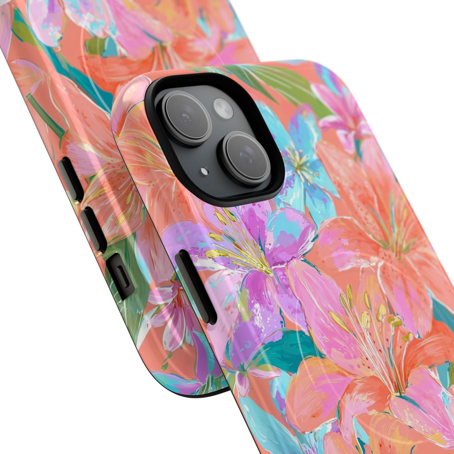 Coral Floral Burst - MagSafe