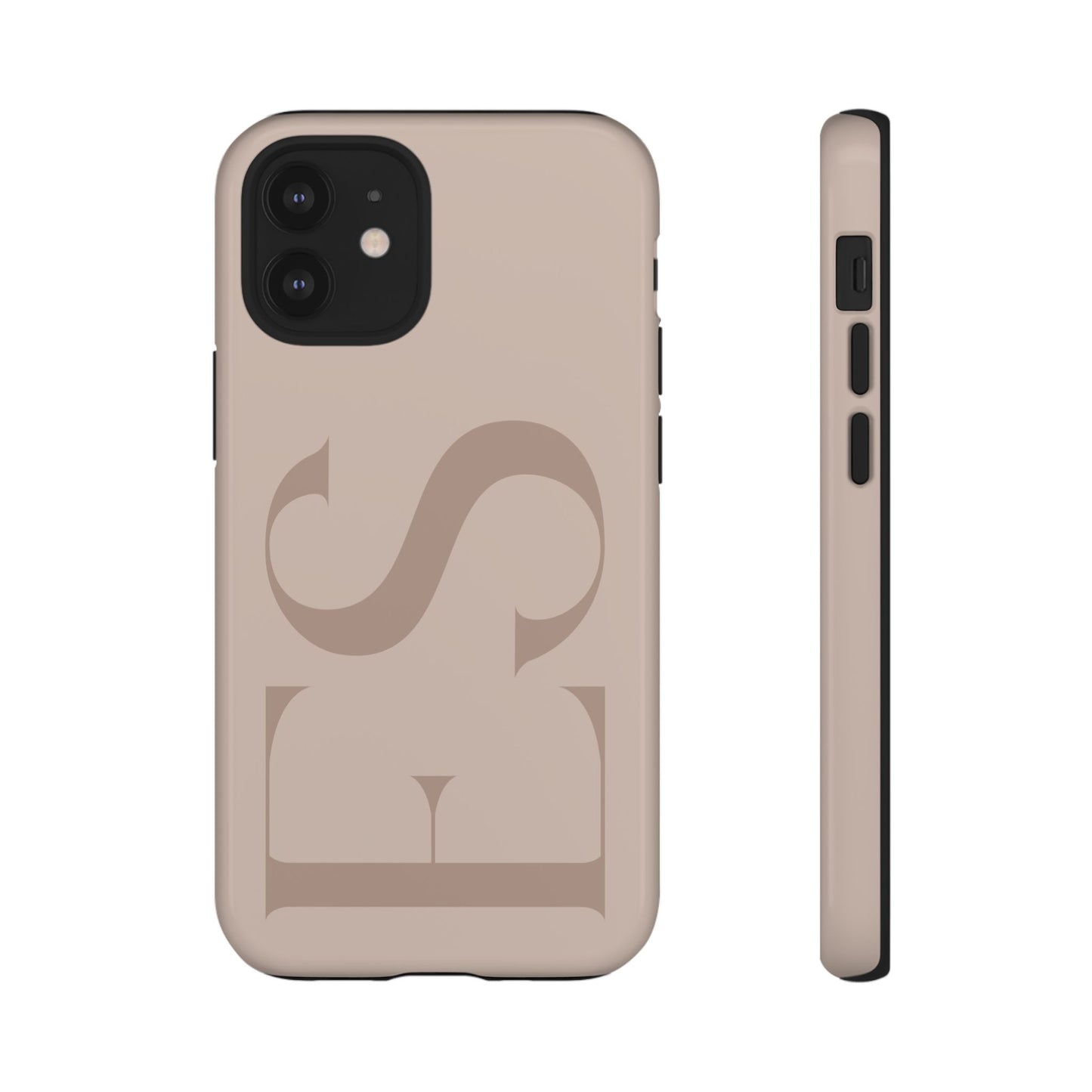 Latte Custom Initials Phone Case