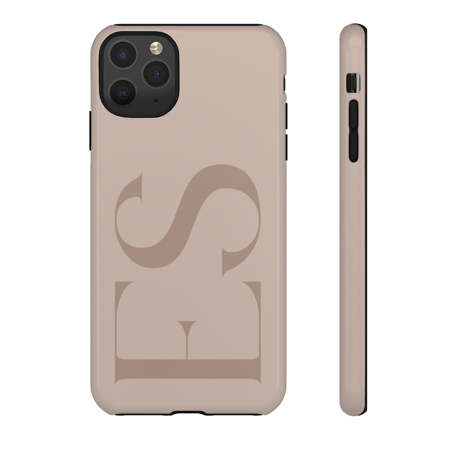 Latte Custom Initials Phone Case