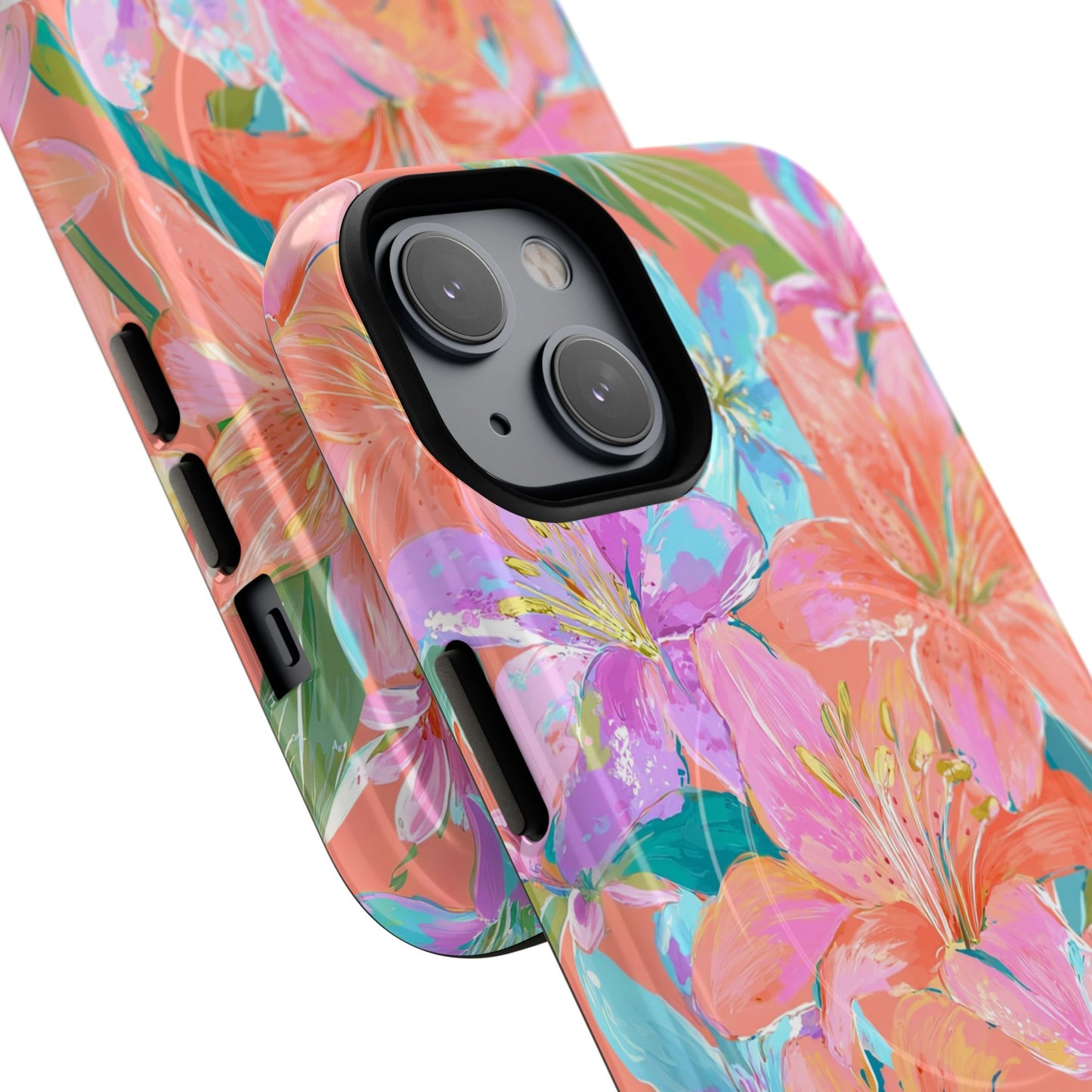 Coral Floral Burst - MagSafe