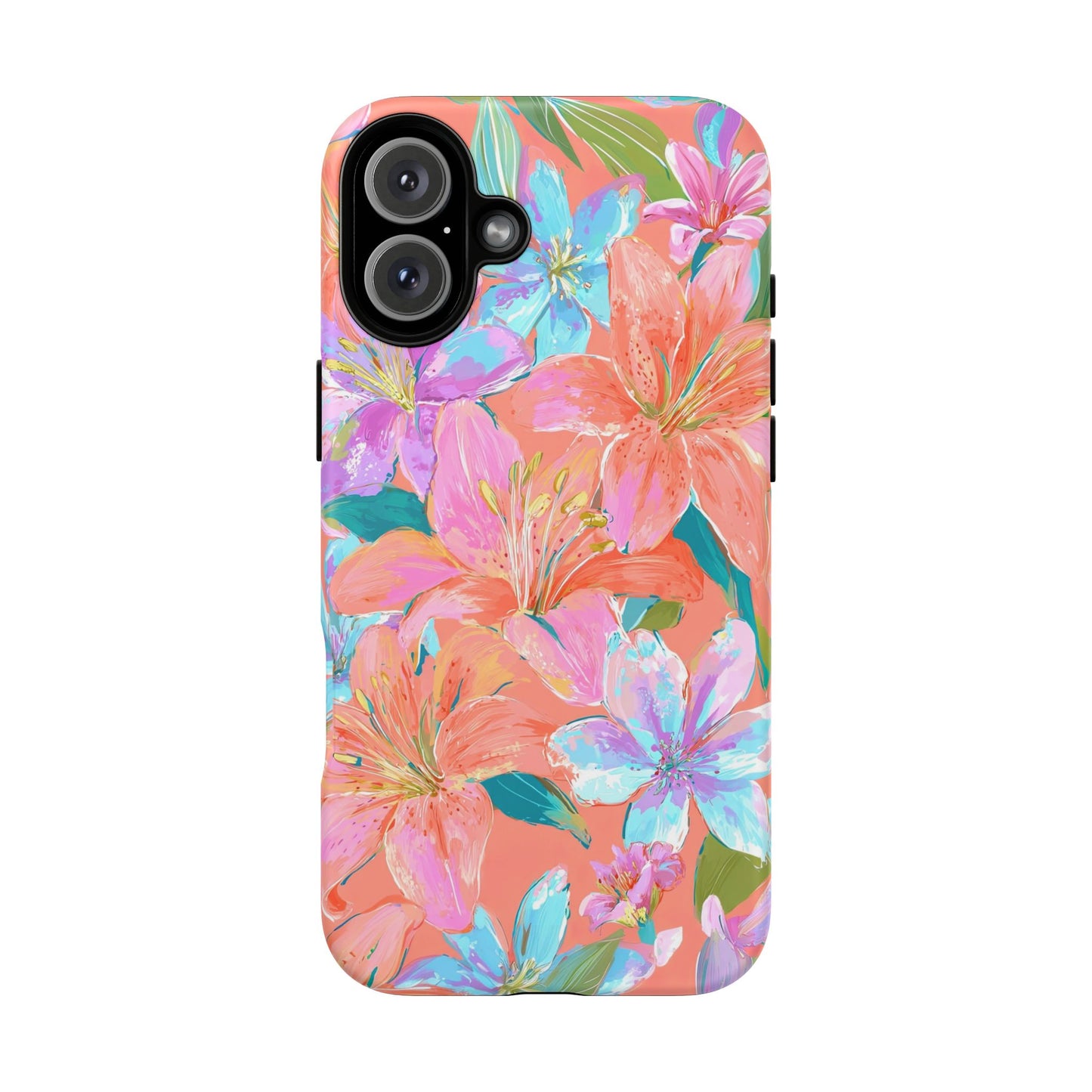 Coral Floral Burst