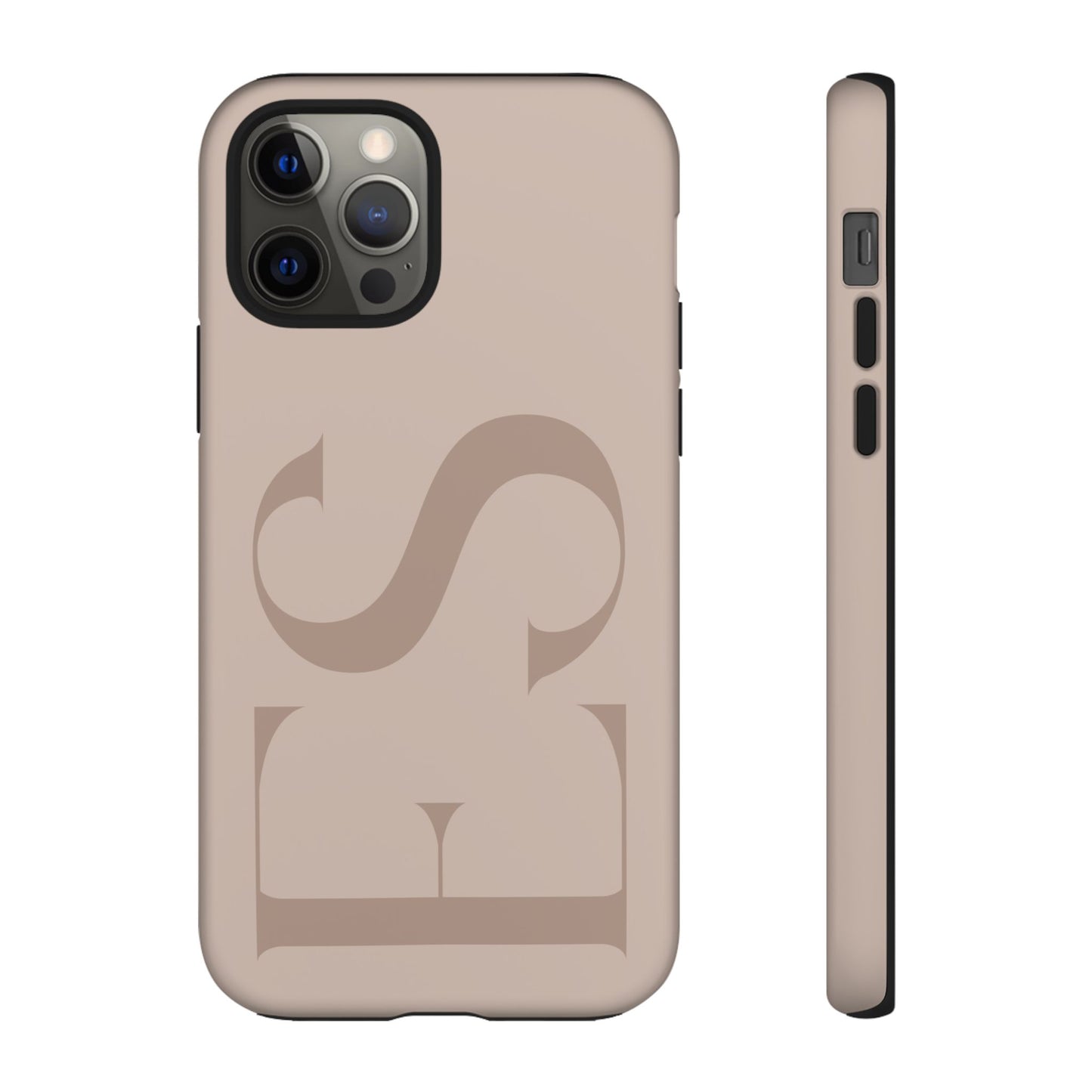 Latte Custom Initials Phone Case