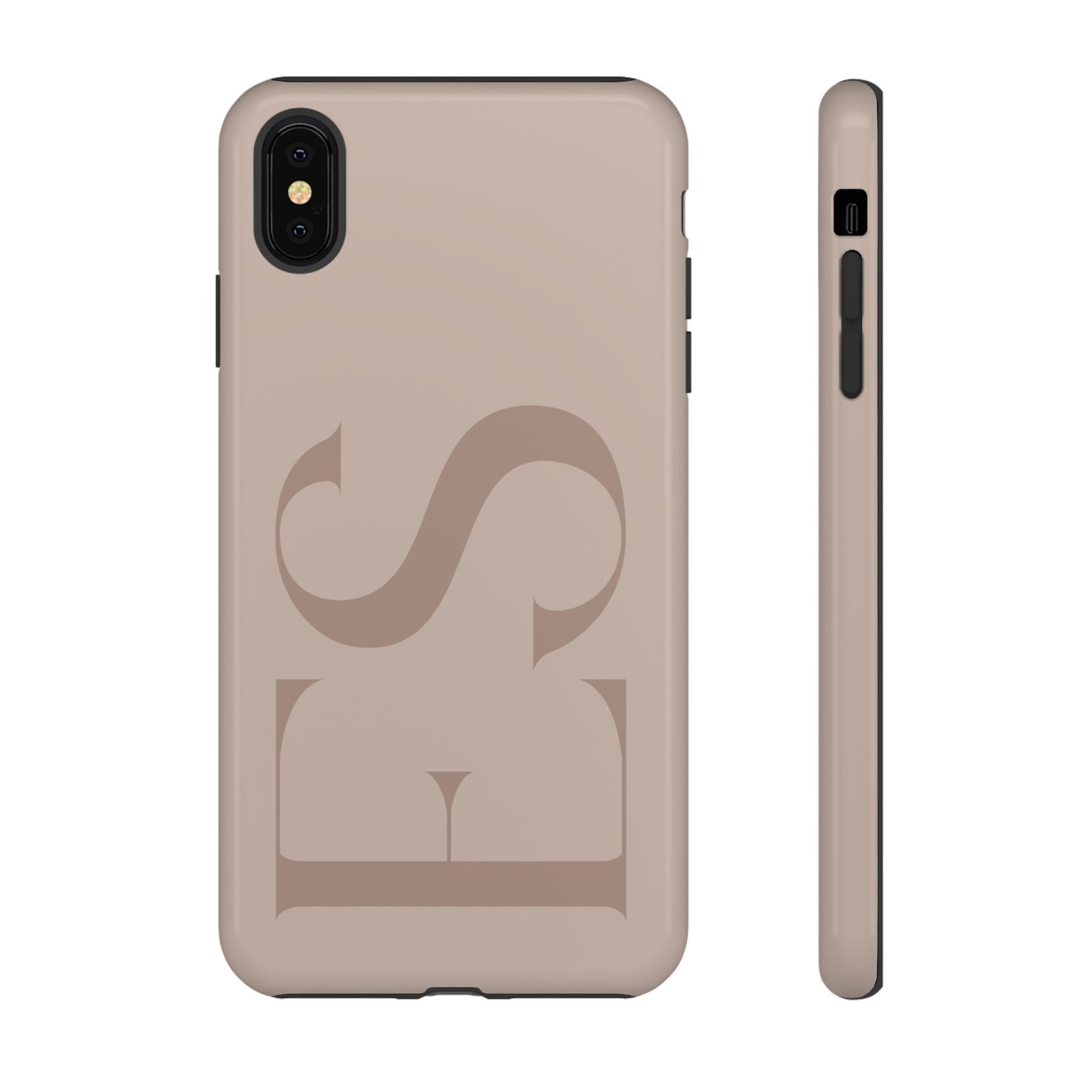 Latte Custom Initials Phone Case