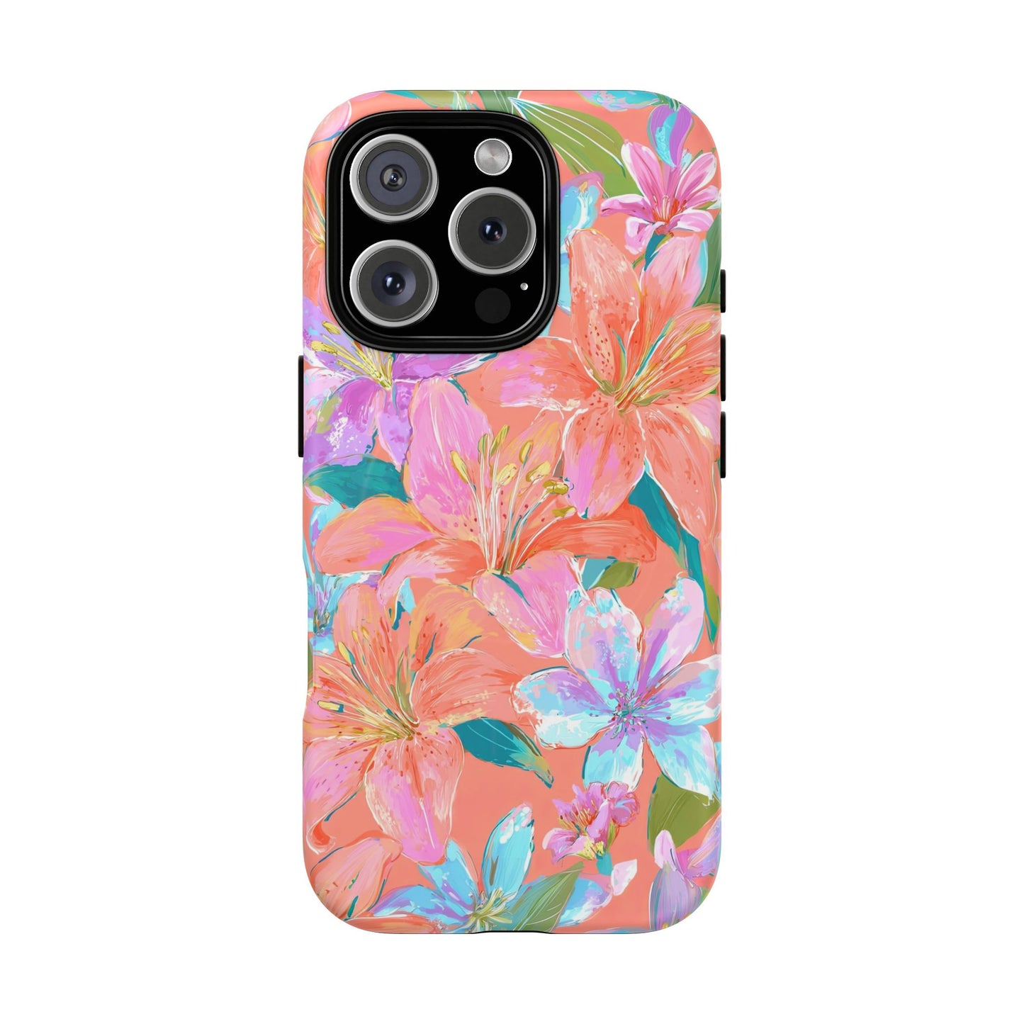 Coral Floral Burst - MagSafe