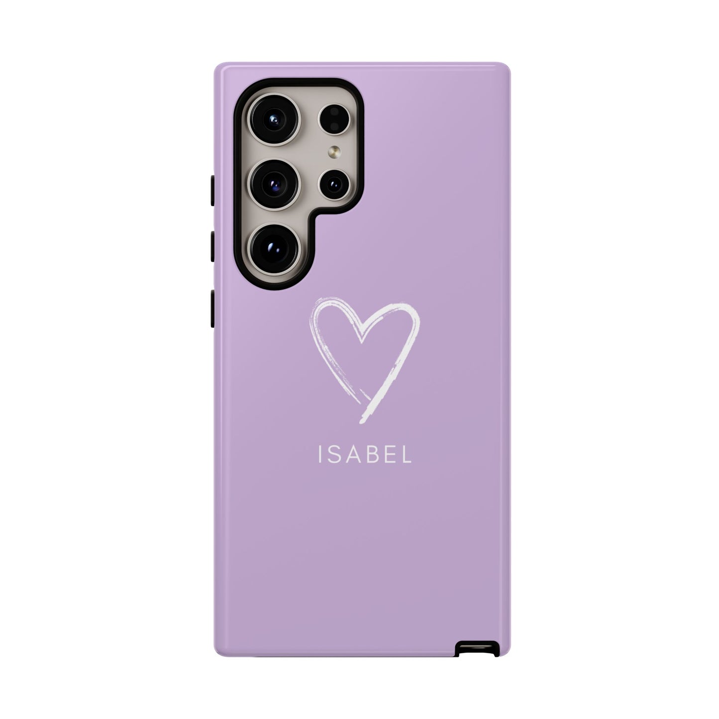 Purple Heart Personalised Phone Case