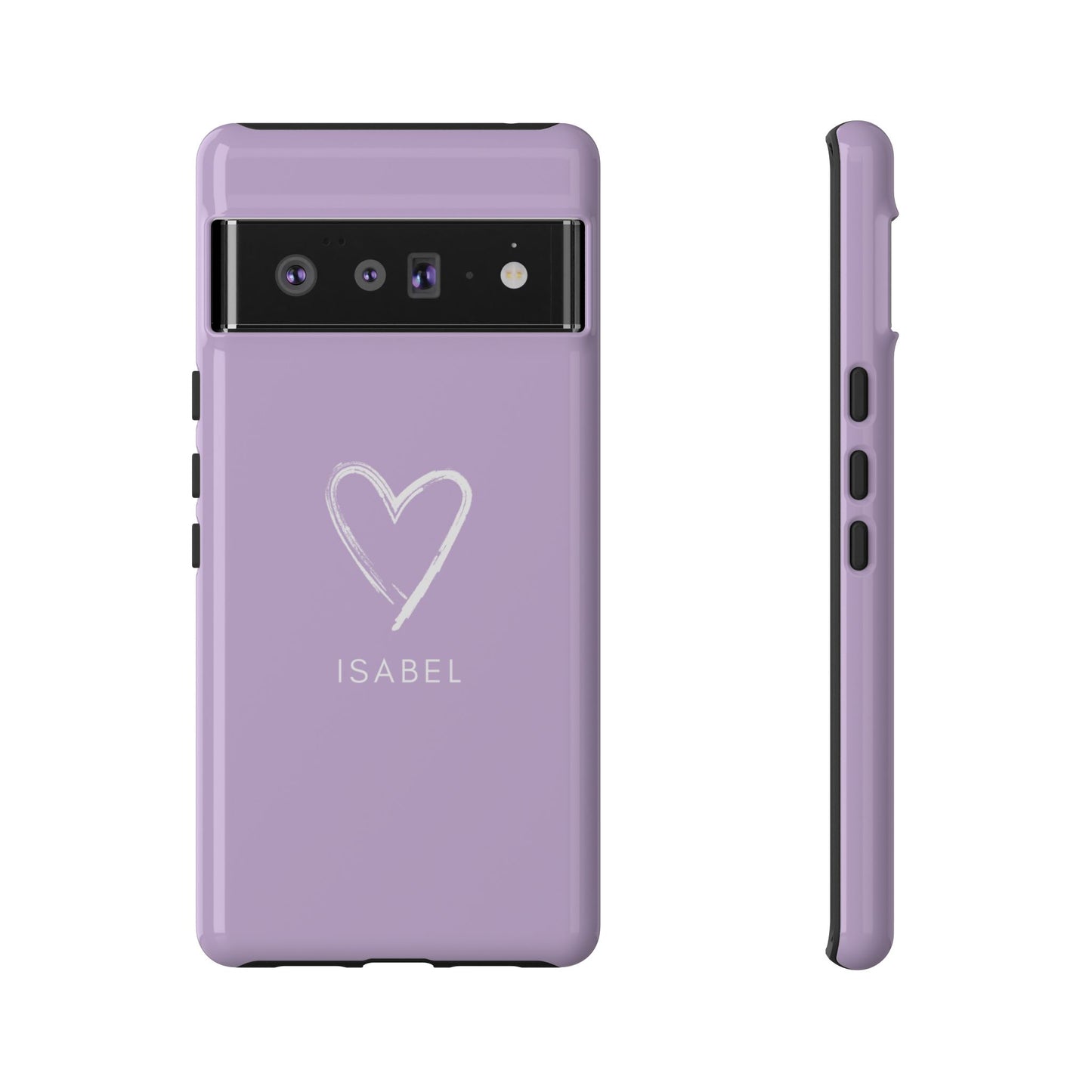 Purple Heart Personalised Phone Case