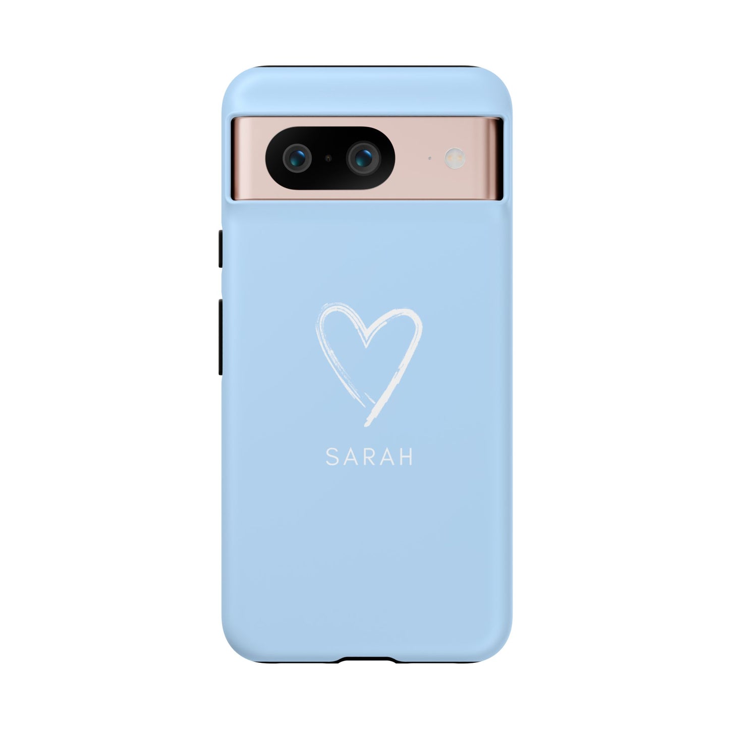Blue Heart Personalised Phone Case