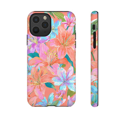 Coral Floral Burst