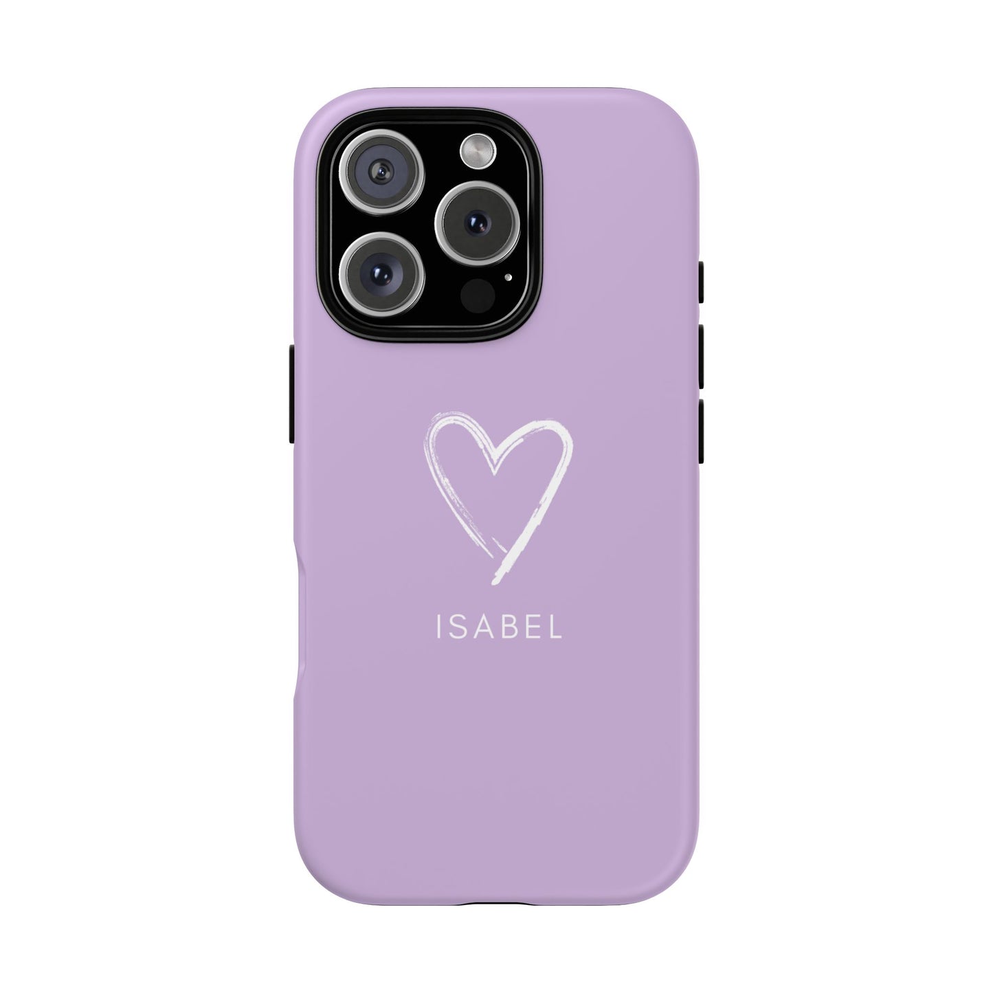 Purple Heart Personalised Phone Case