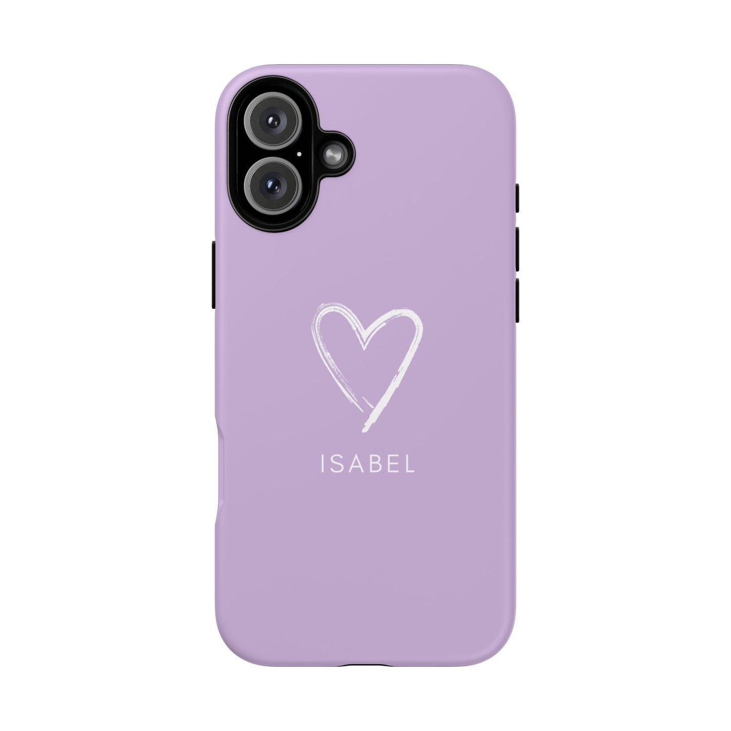 Purple Heart Personalised Phone Case