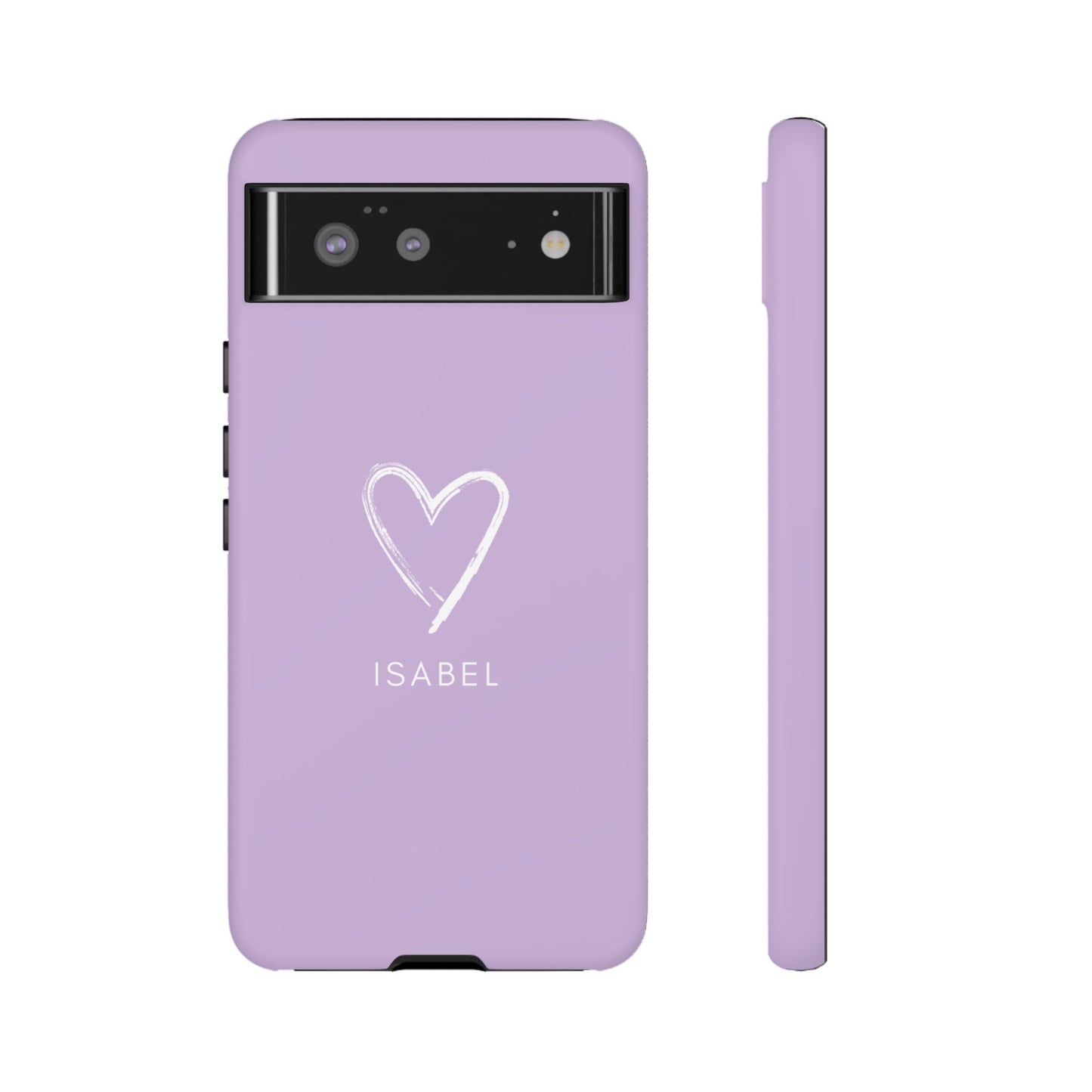 Purple Heart Personalised Phone Case