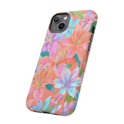 Coral Floral Burst