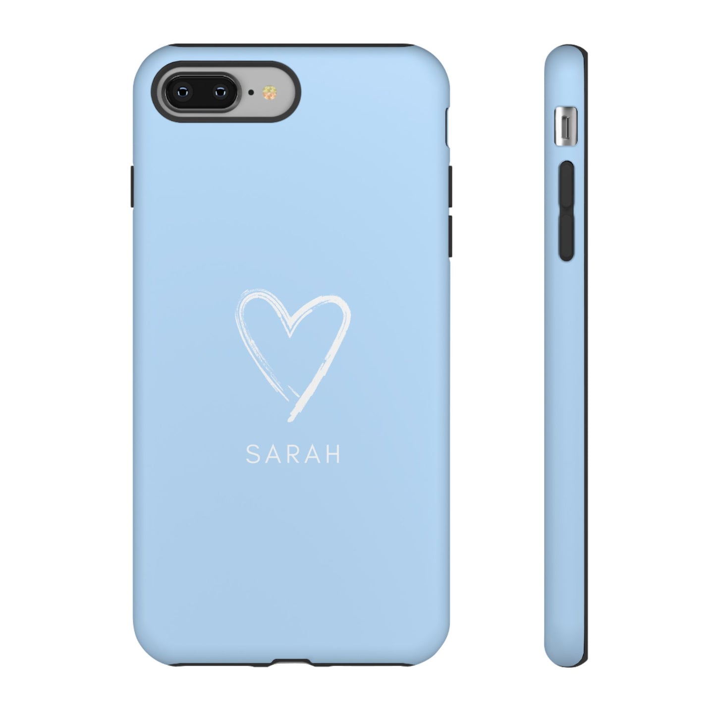 Blue Heart Personalised Phone Case