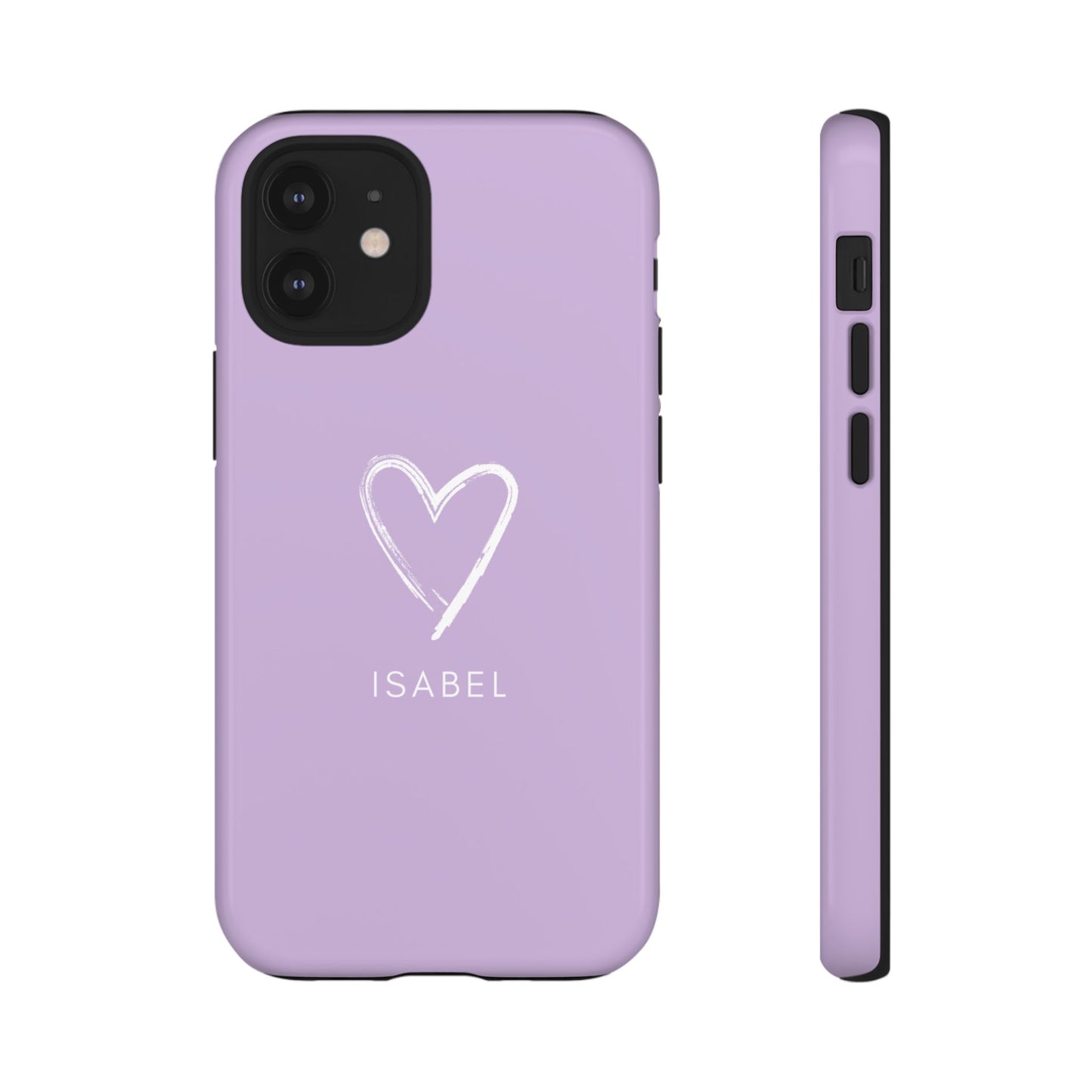 Purple Heart Personalised Phone Case