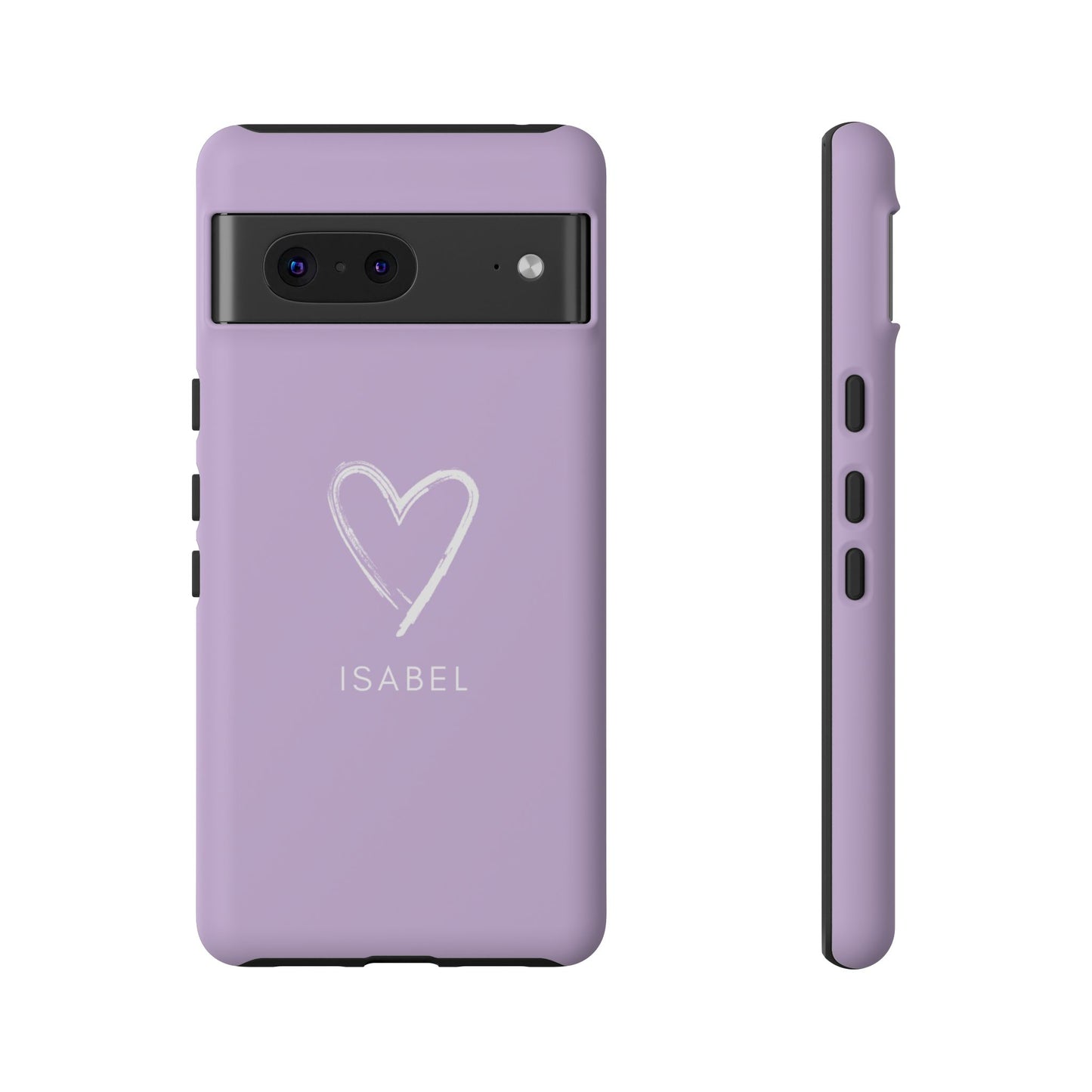 Purple Heart Personalised Phone Case