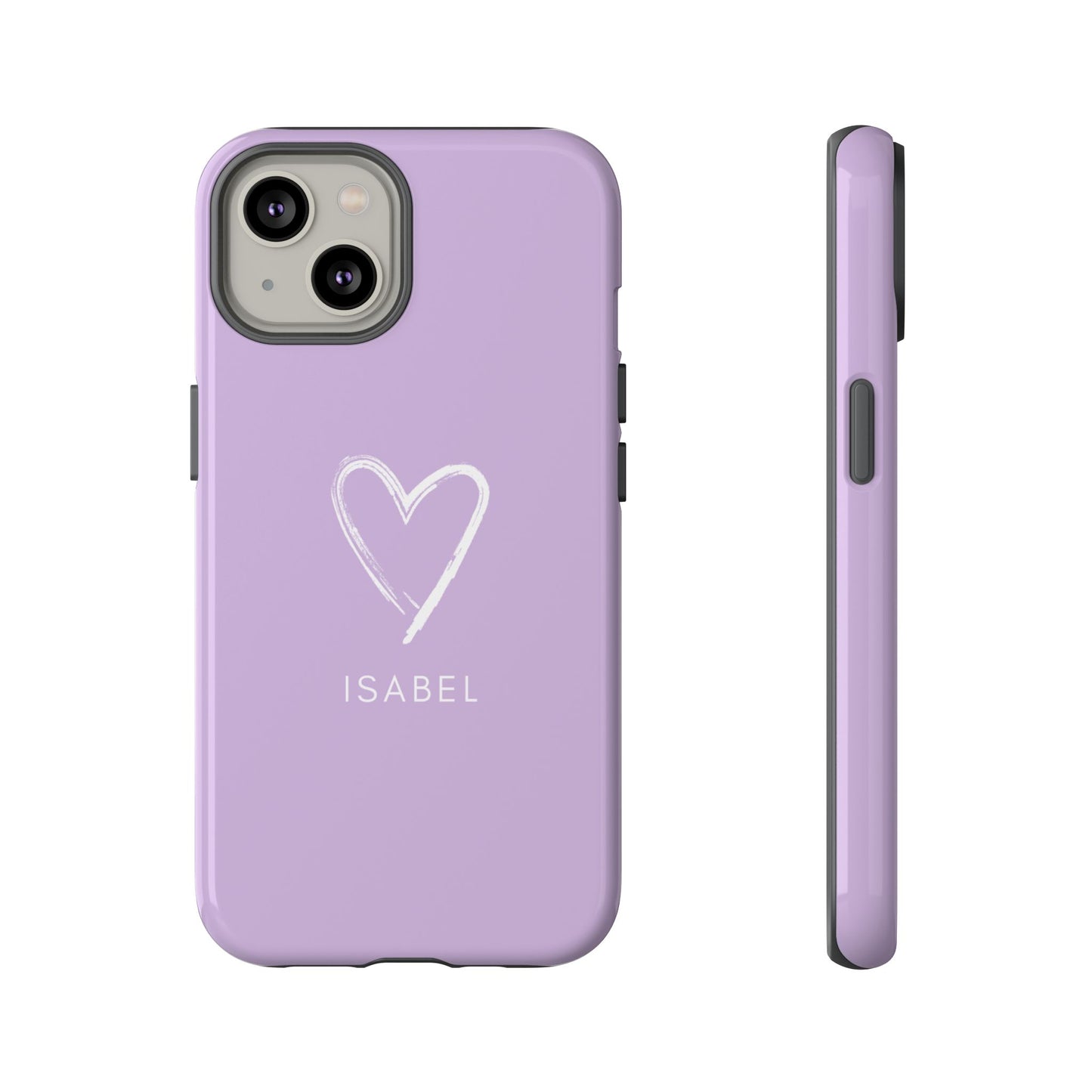 Purple Heart Personalised Phone Case