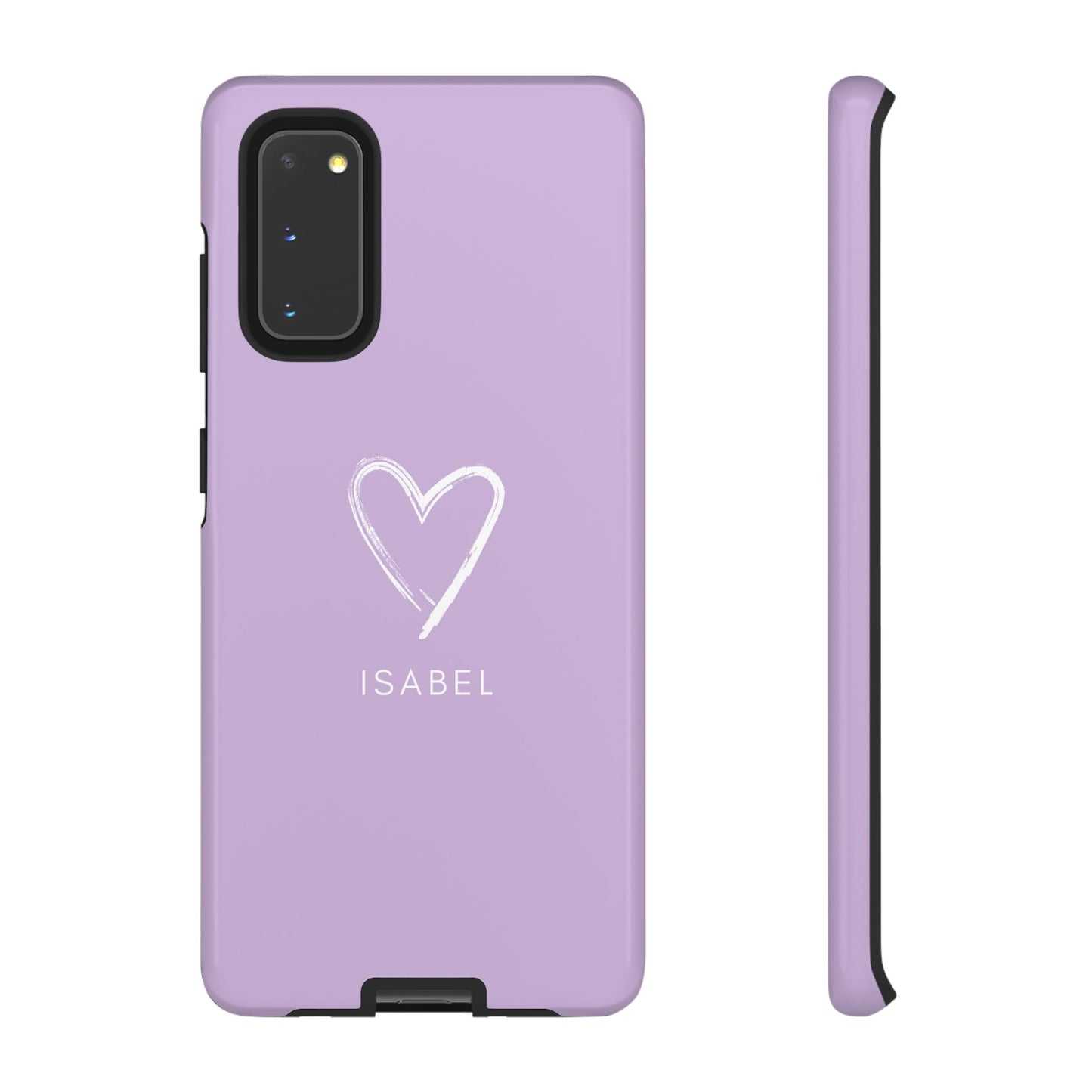 Purple Heart Personalised Phone Case