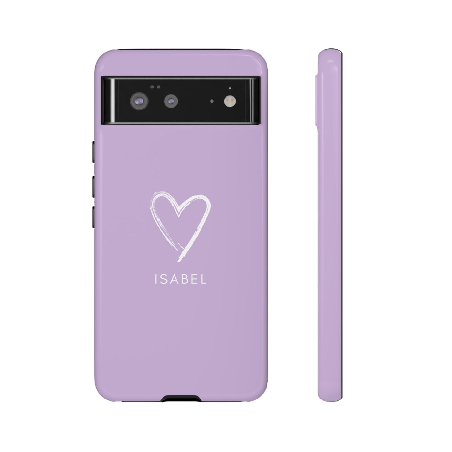 Purple Heart Personalised Phone Case