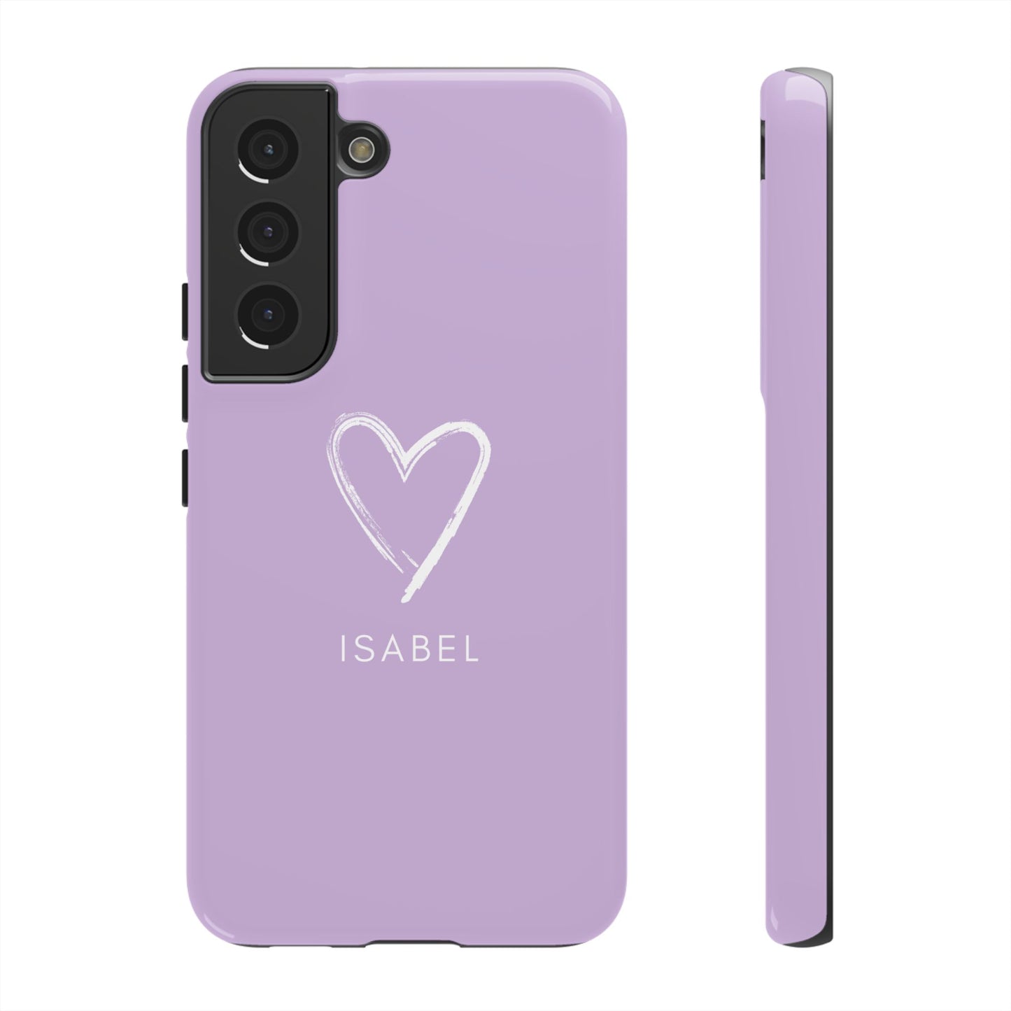 Purple Heart Personalised Phone Case