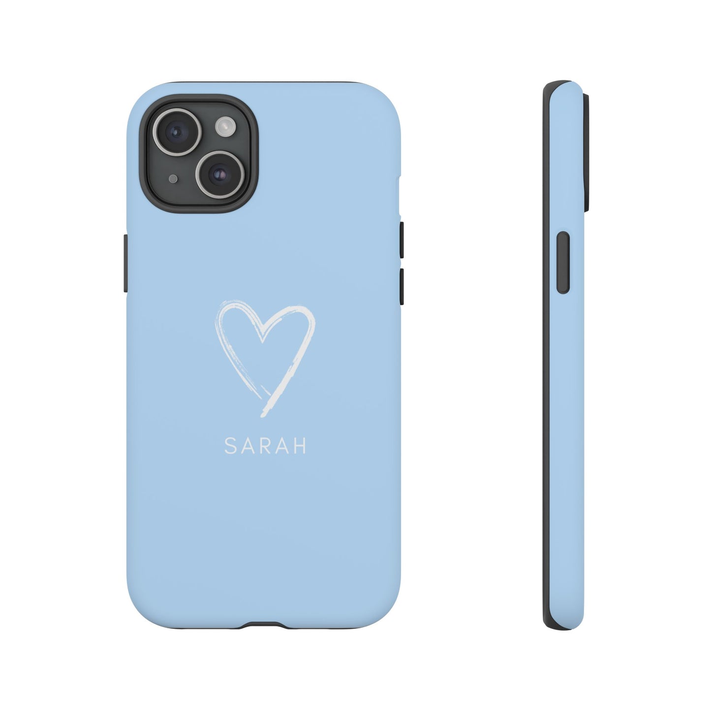 Blue Heart Personalised Phone Case