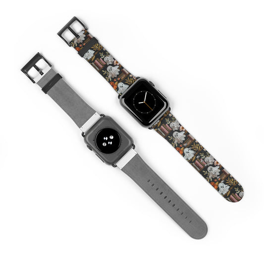 Bookish Ghosts Apple Watch Band