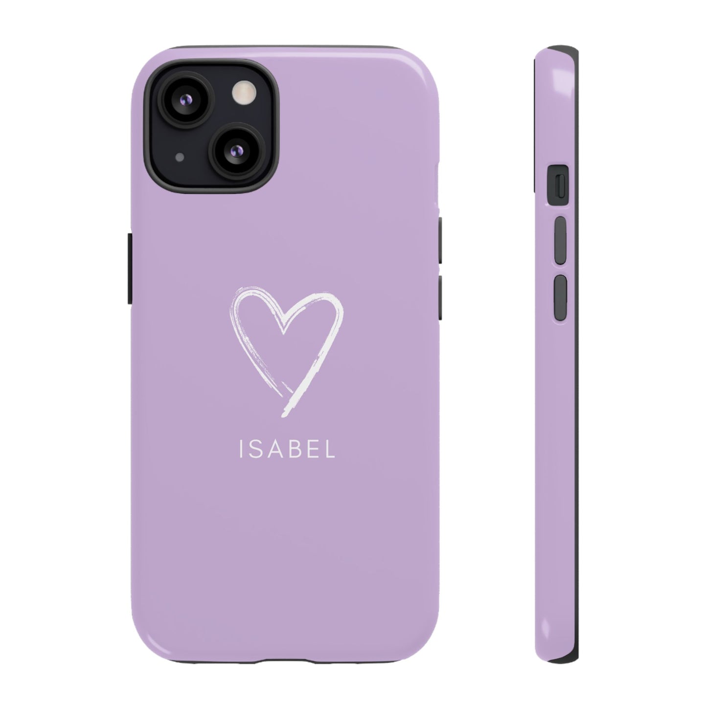 Purple Heart Personalised Phone Case
