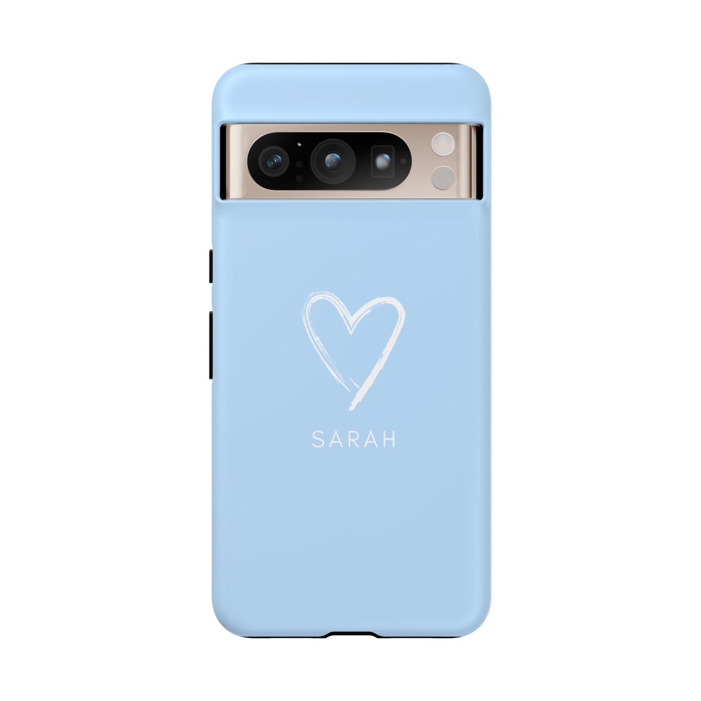Blue Heart Personalised Phone Case