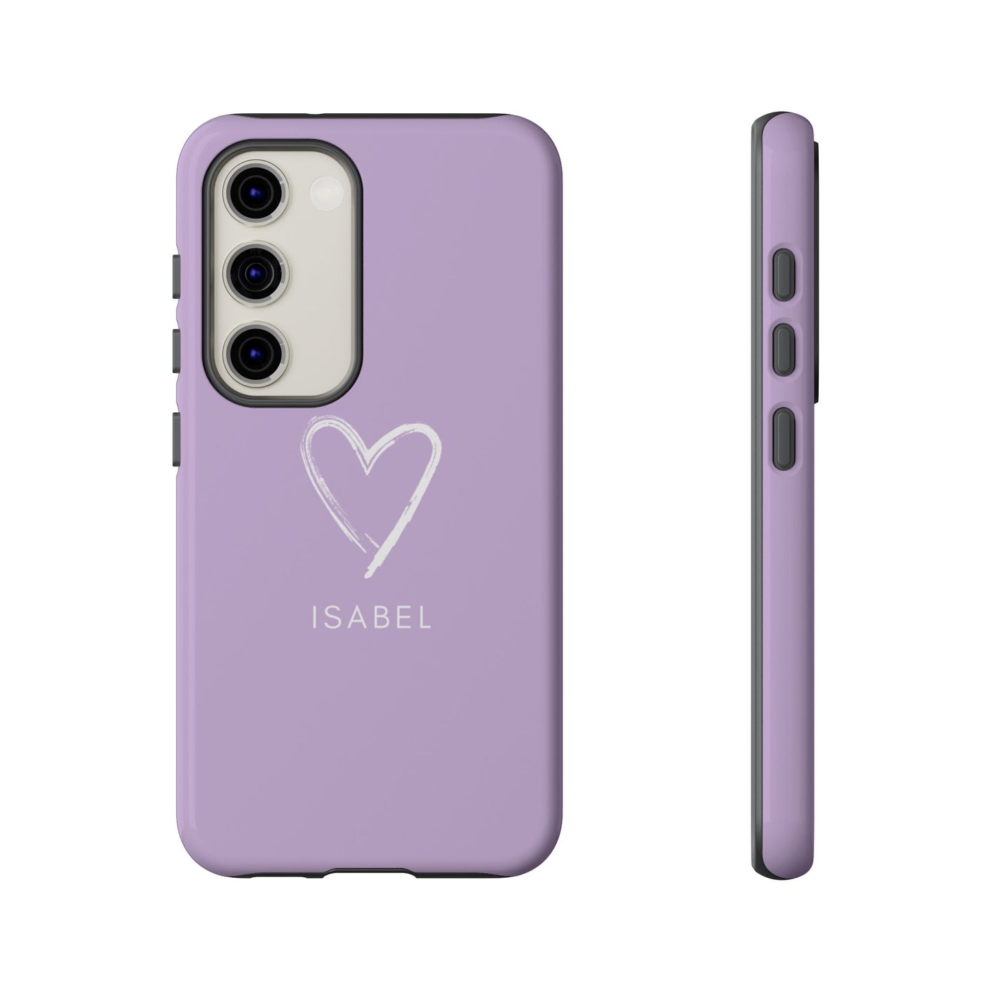 Purple Heart Personalised Phone Case