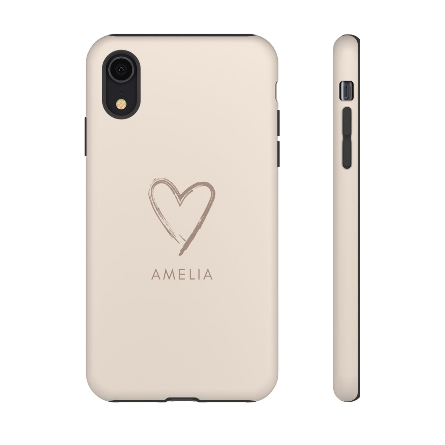 Coffee Heart Personalised Phone Case