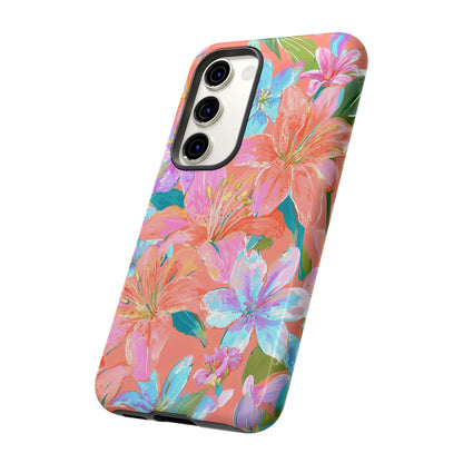 Coral Floral Burst