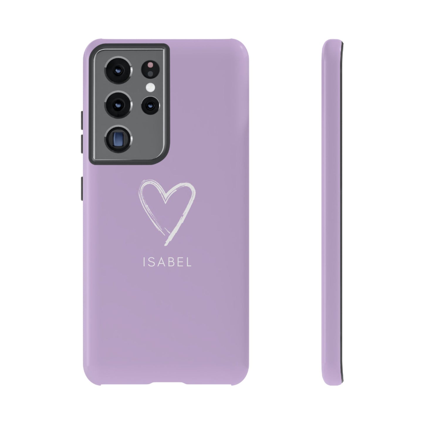 Purple Heart Personalised Phone Case