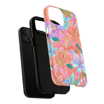 Coral Floral Burst - MagSafe