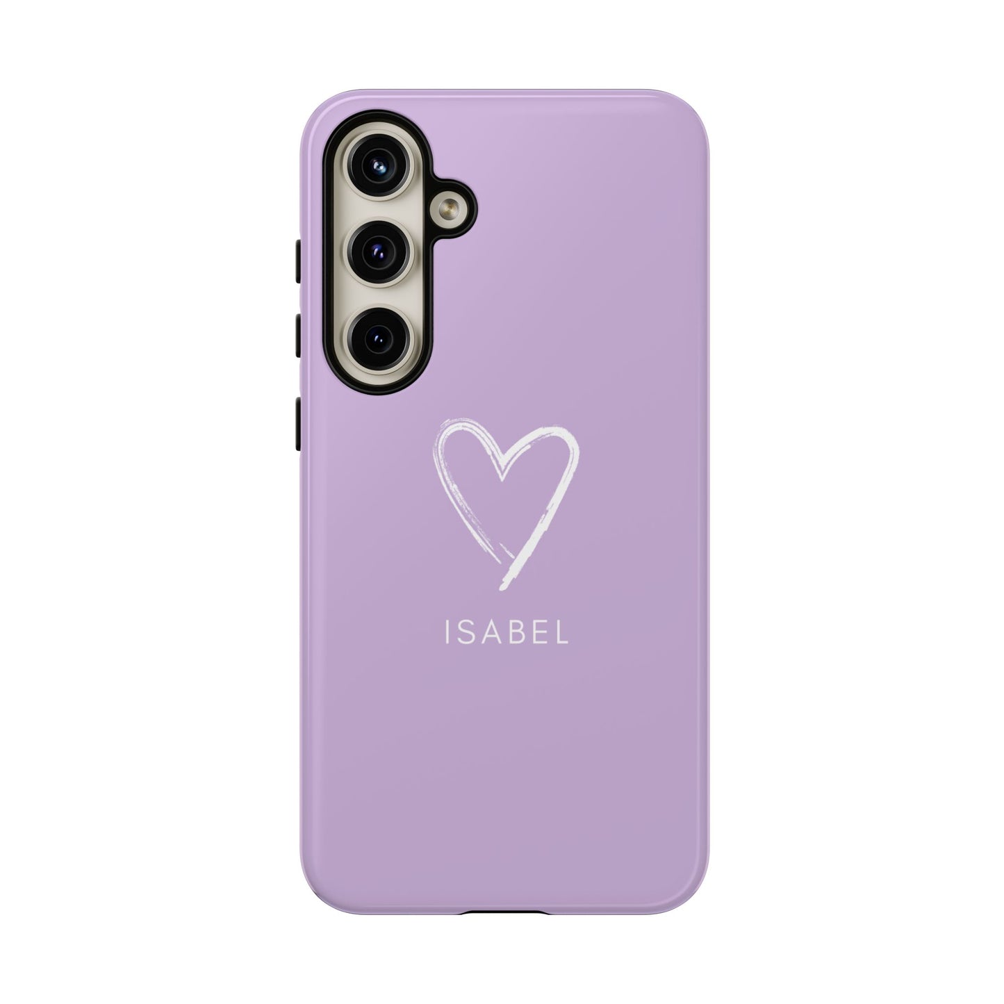 Purple Heart Personalised Phone Case