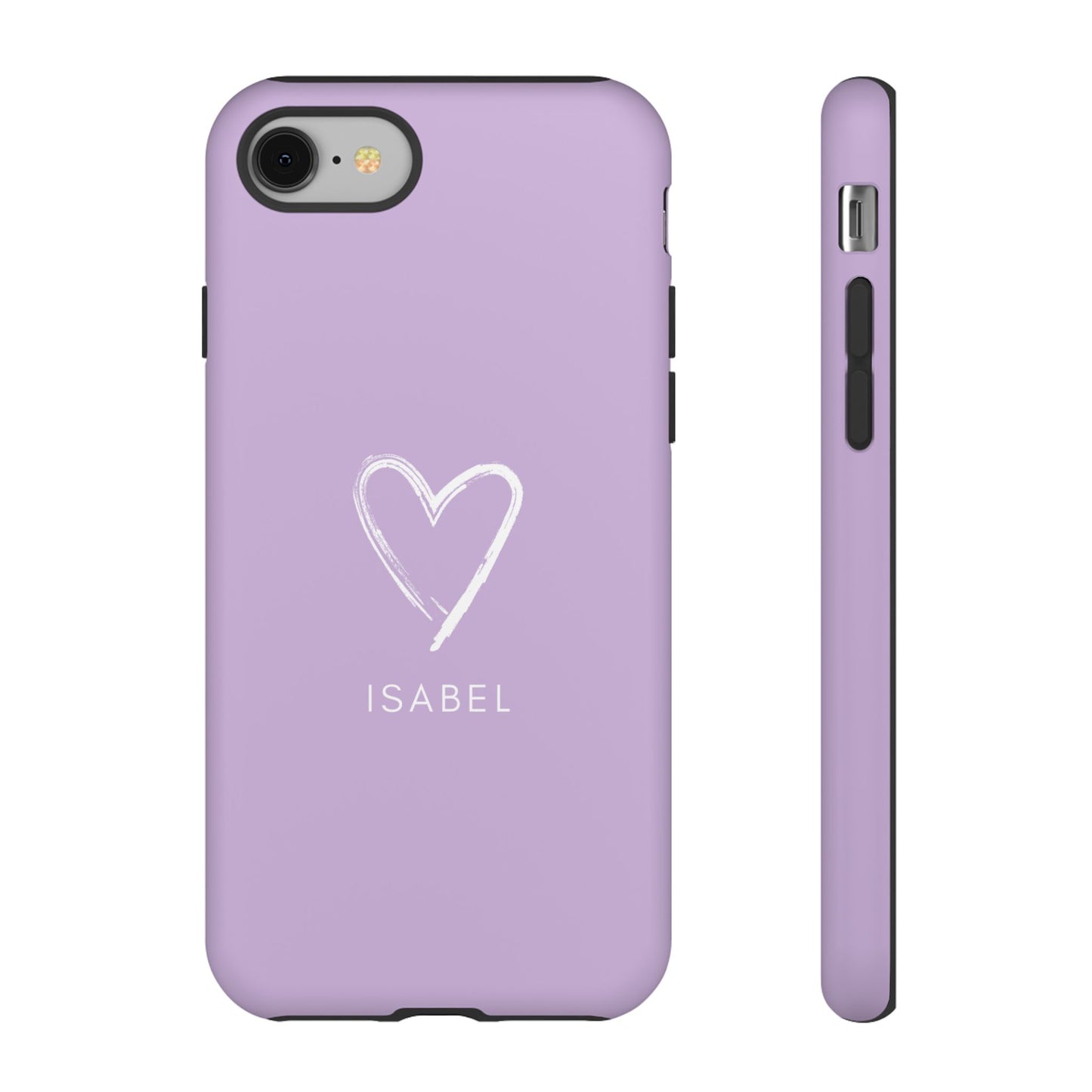 Purple Heart Personalised Phone Case