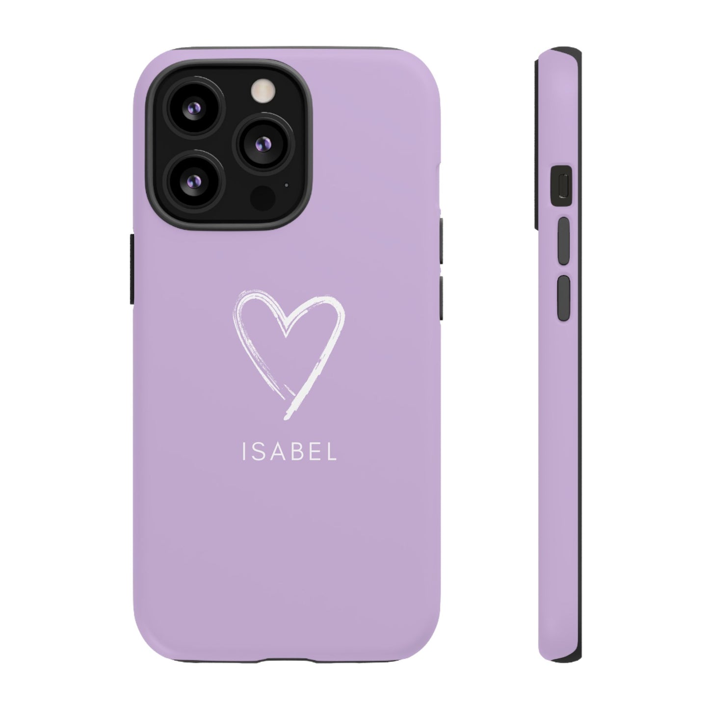 Purple Heart Personalised Phone Case